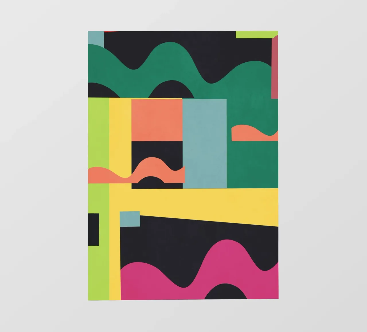 Colorful Geometric Abstract Art 20 pvc cover by Gaite