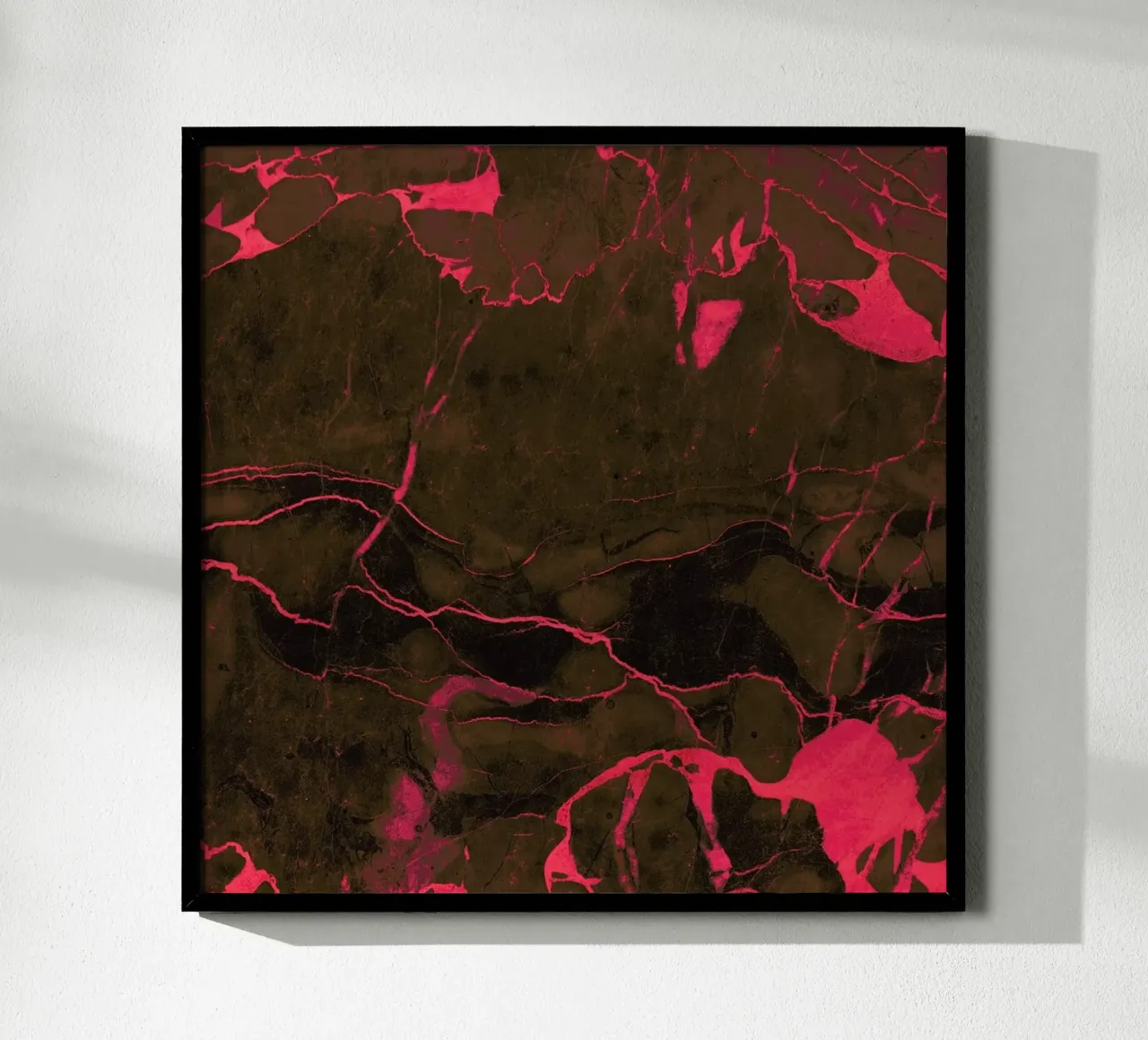 Grey Marble And Coral hahnemühle by cafelab
