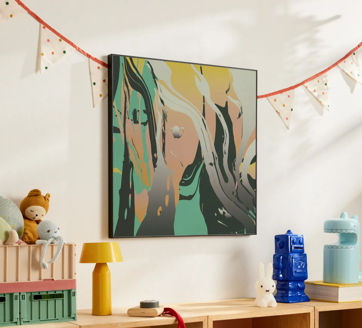 Abstract Marble pannello forex da Metron