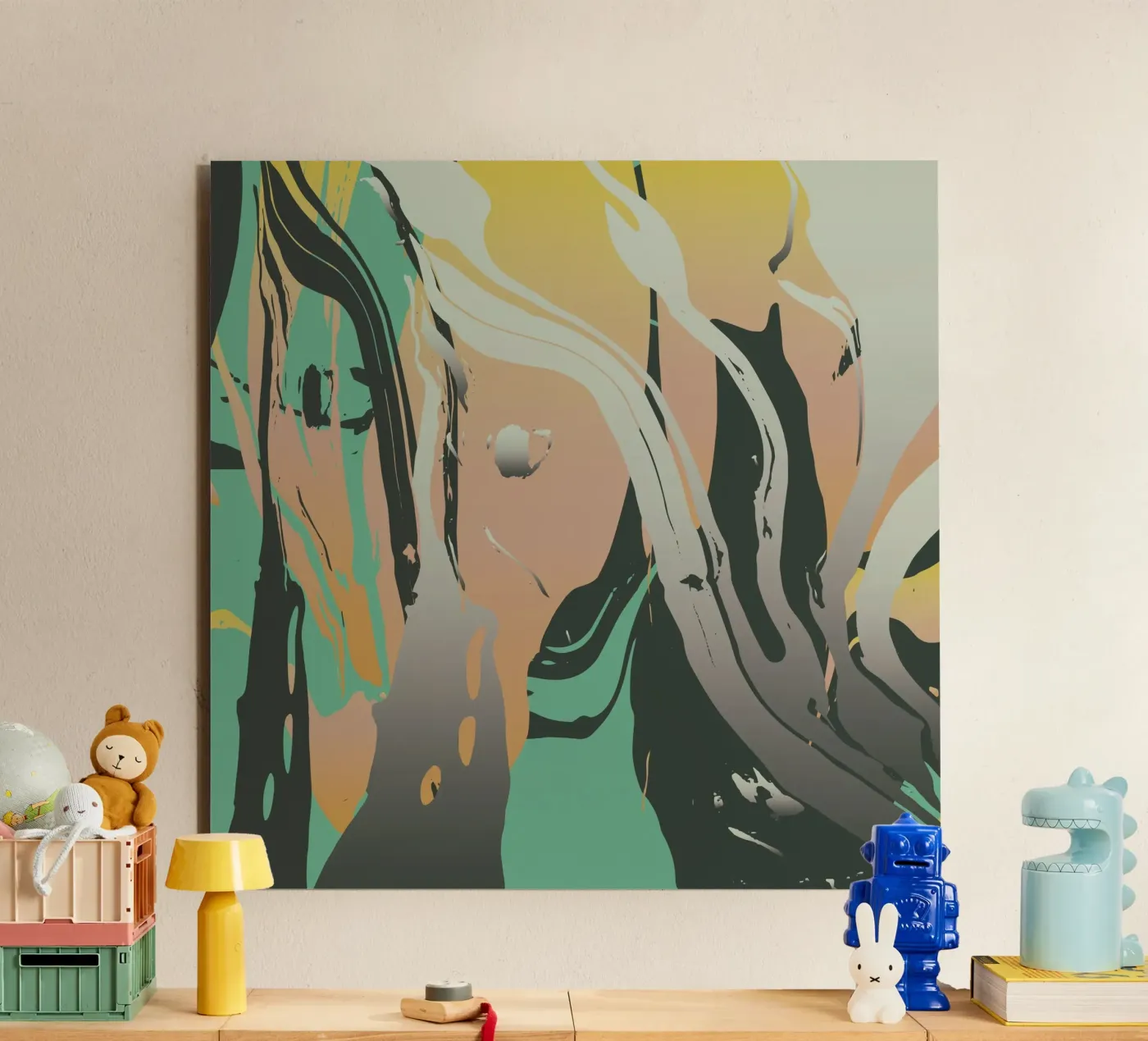 Abstract Marble pannello forex da Metron