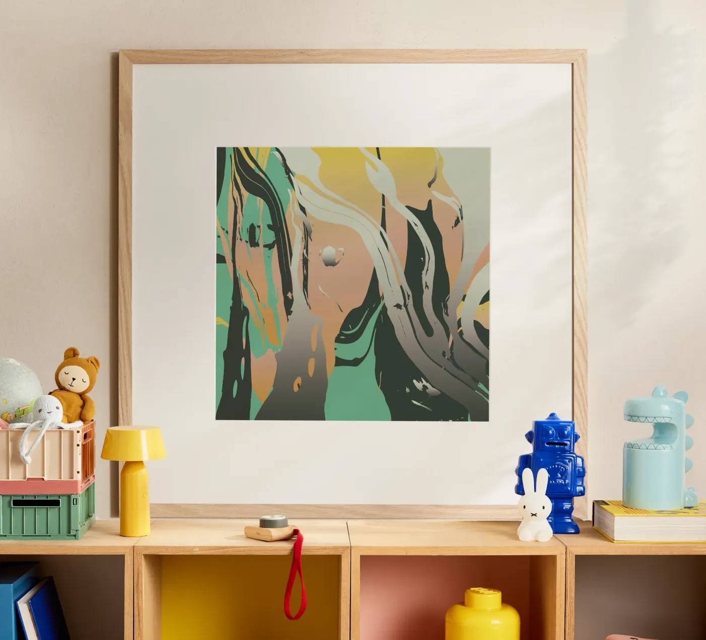 Abstract Marble Poster von Metron