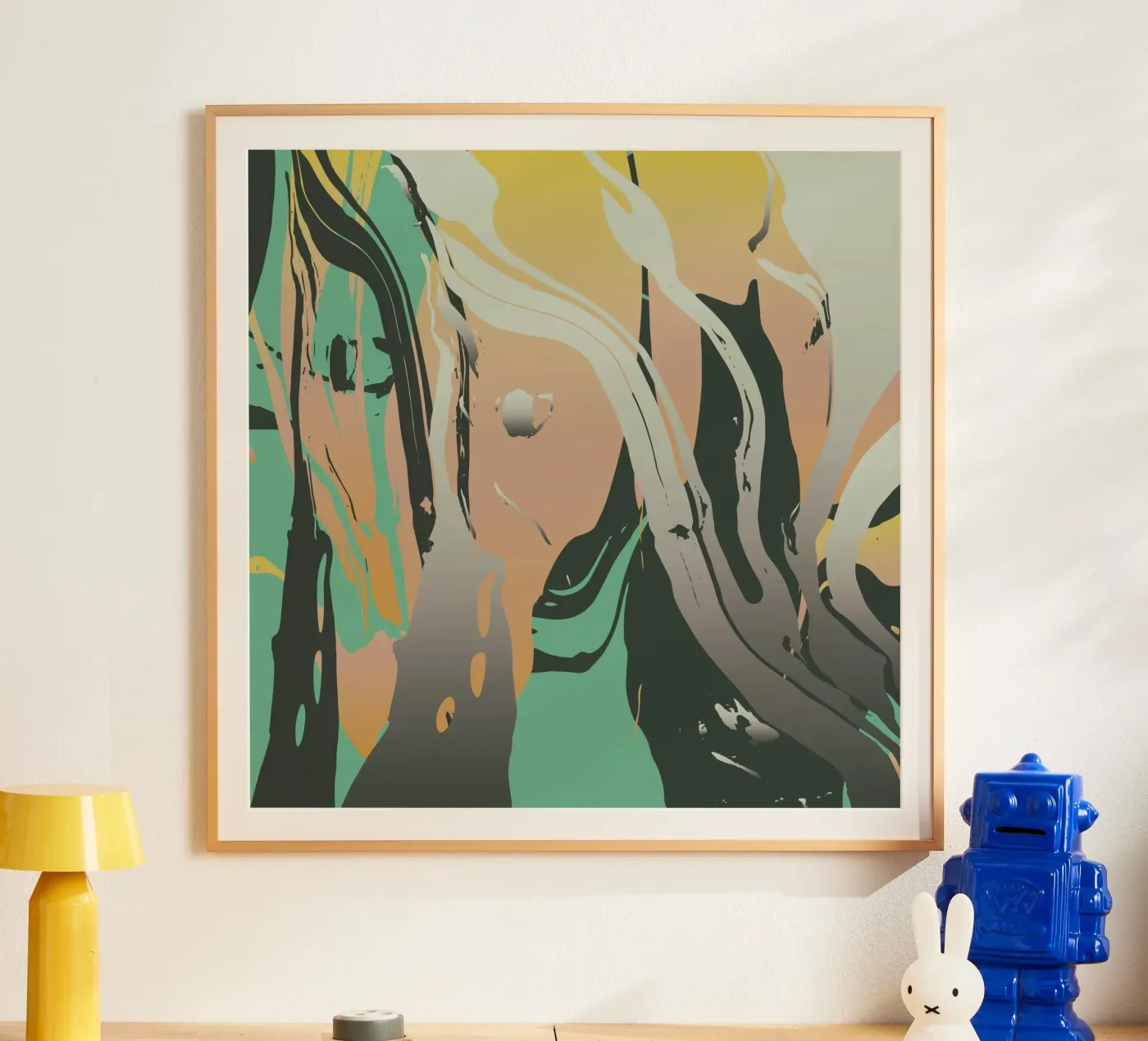 Abstract Marble Poster von Metron