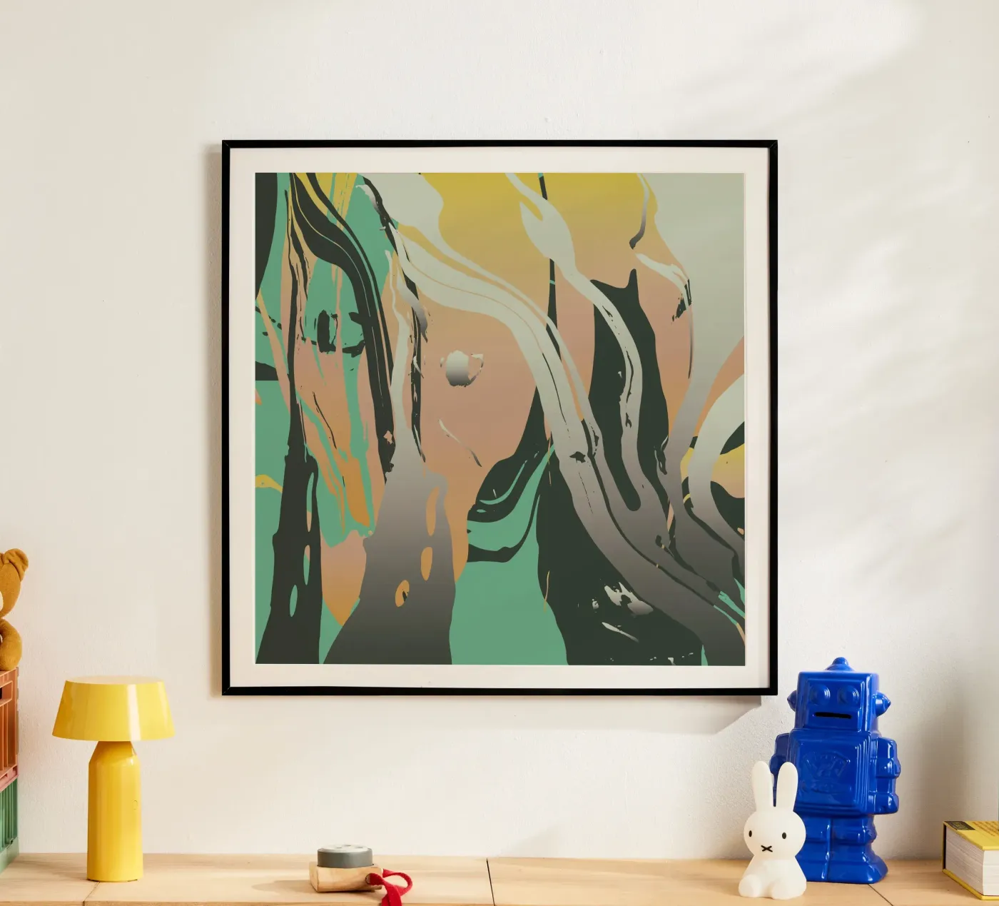 Abstract Marble Poster von Metron