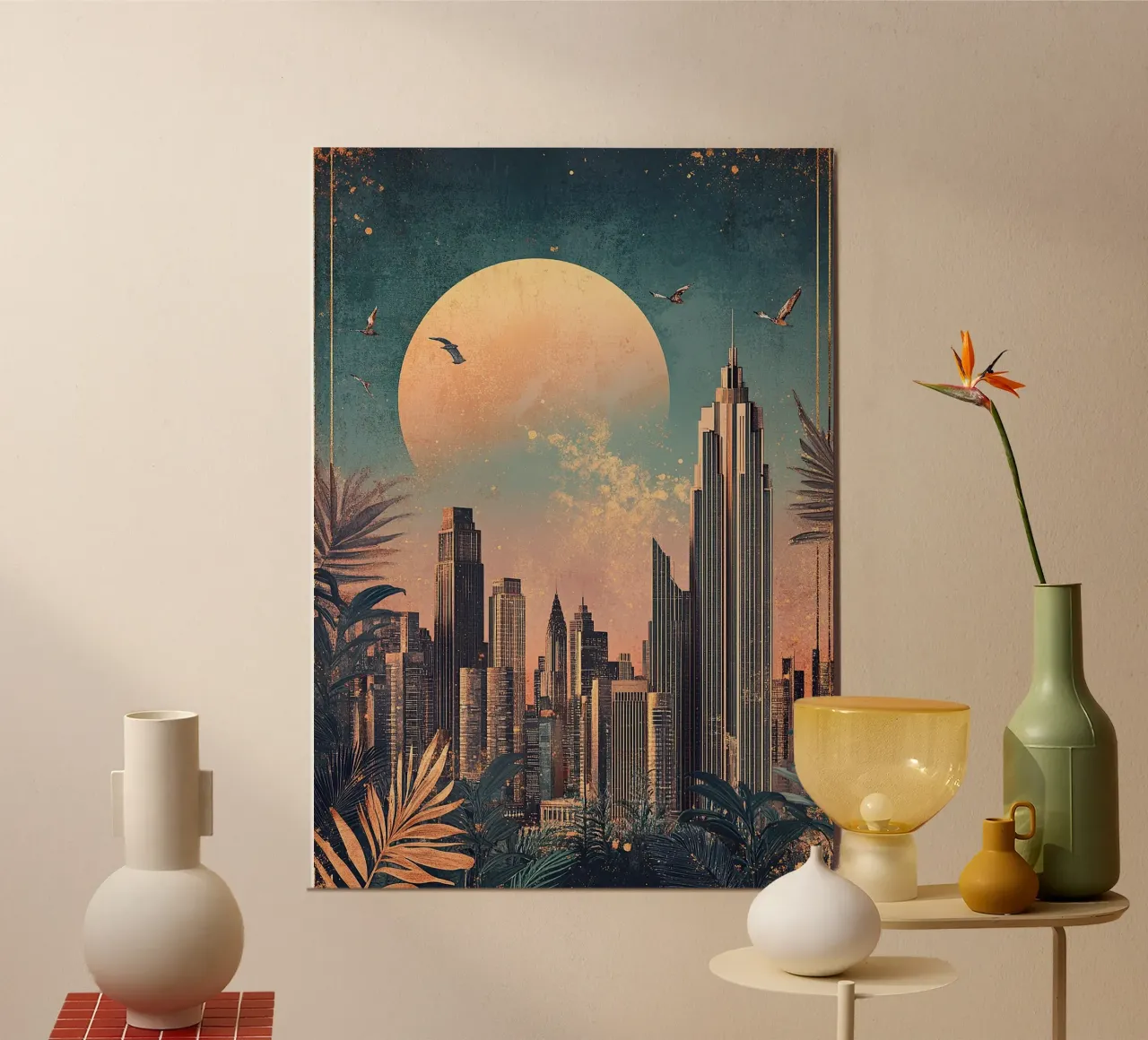 Art Déco alluminio dibond da Nikis Art Studio