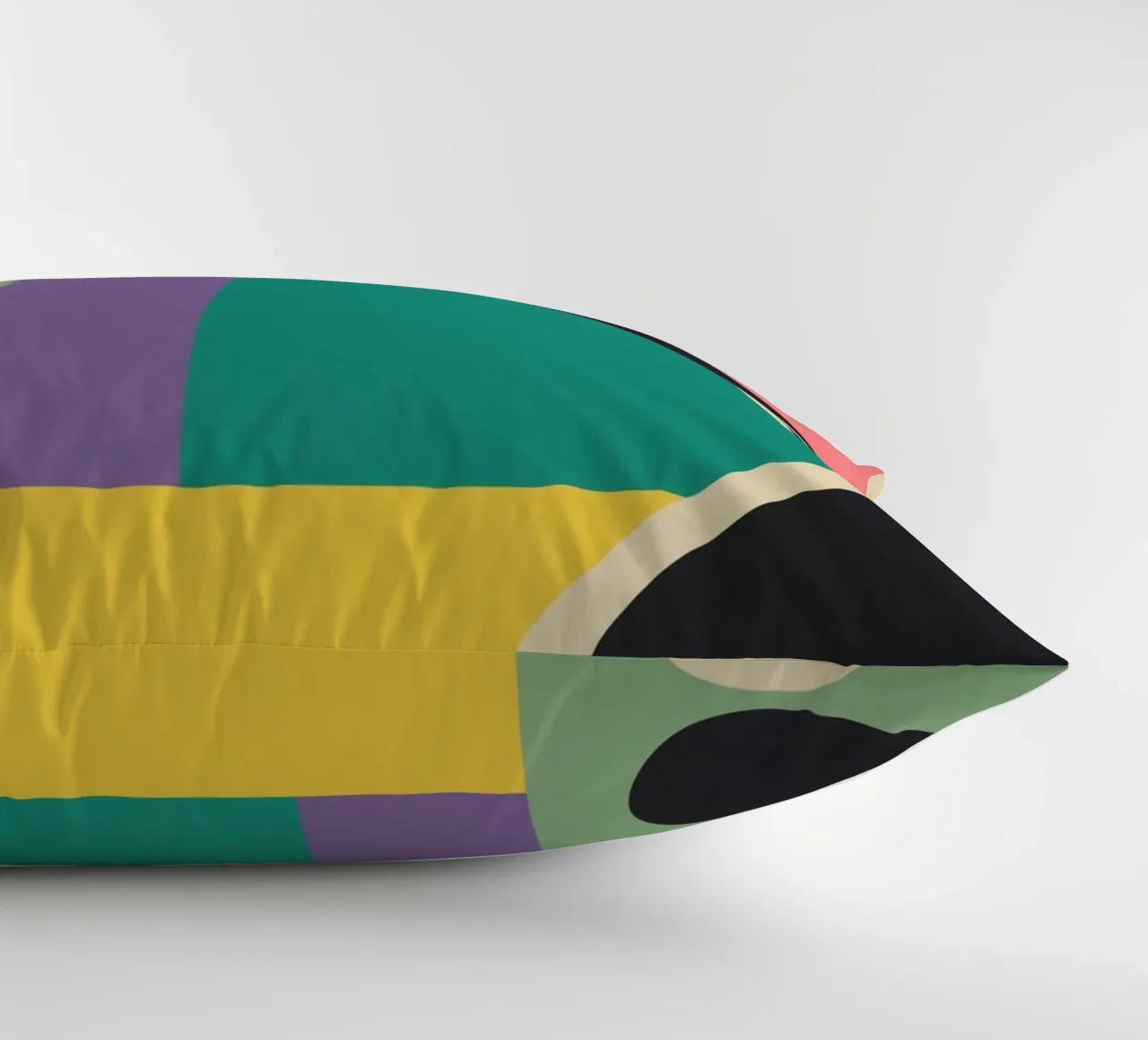 Bunte geometrische abstrakte Kunst 21 Kissen von Gaite