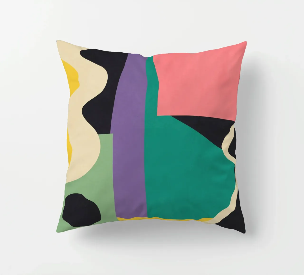 Bunte geometrische abstrakte Kunst 21 Kissen von Gaite