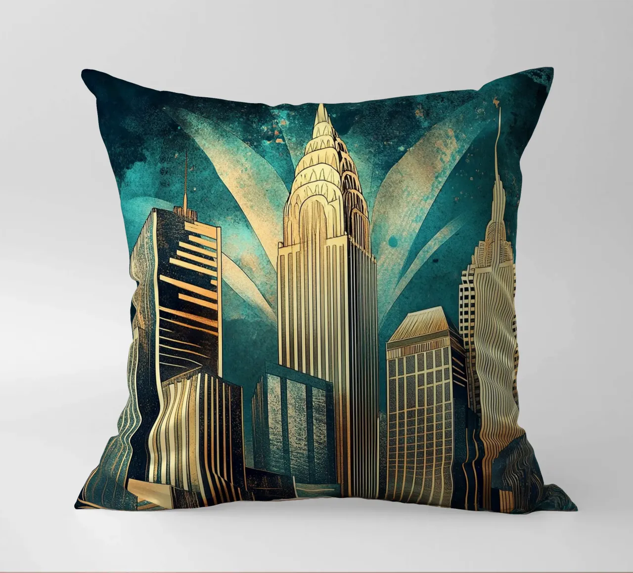 Art Deco cuscino da Nikis Art Studio