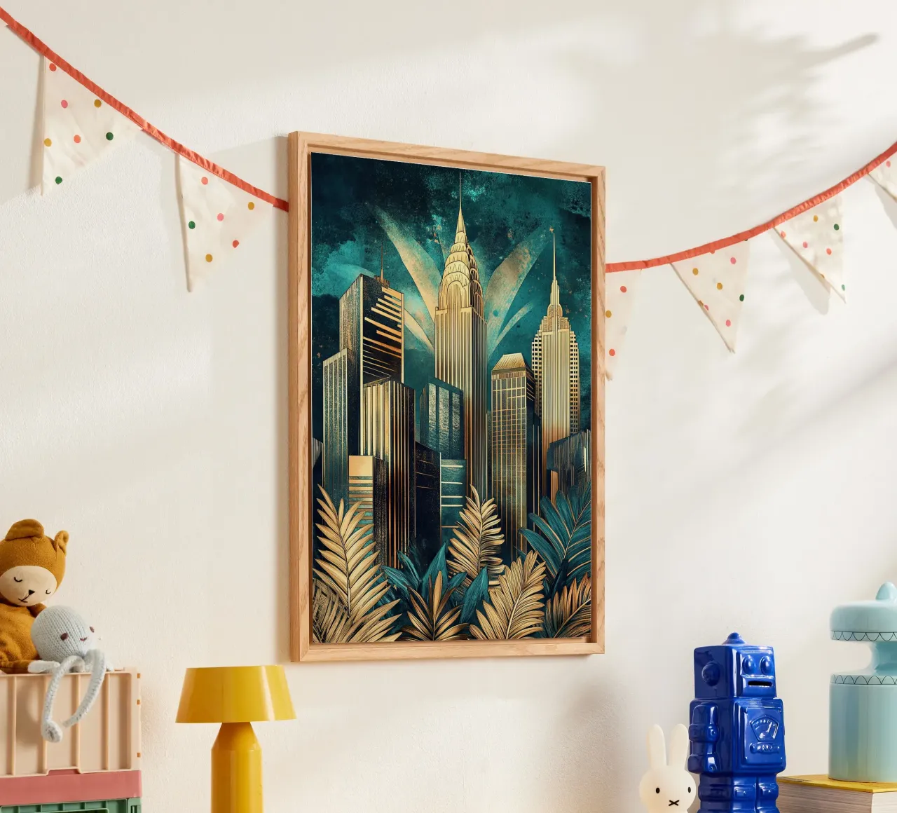 Art Deco plexiglass da Nikis Art Studio