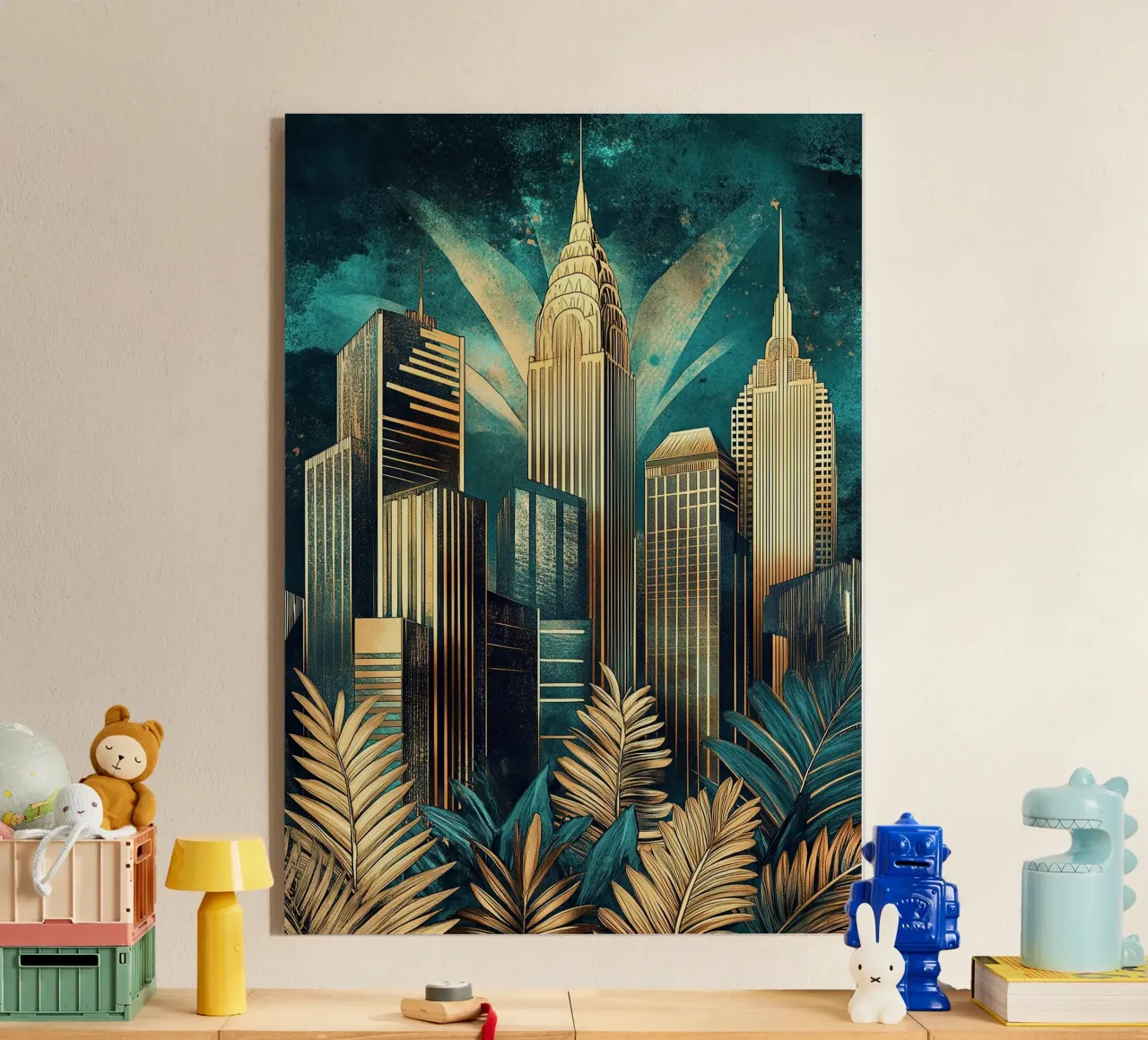 Art Deco plexiglass da Nikis Art Studio