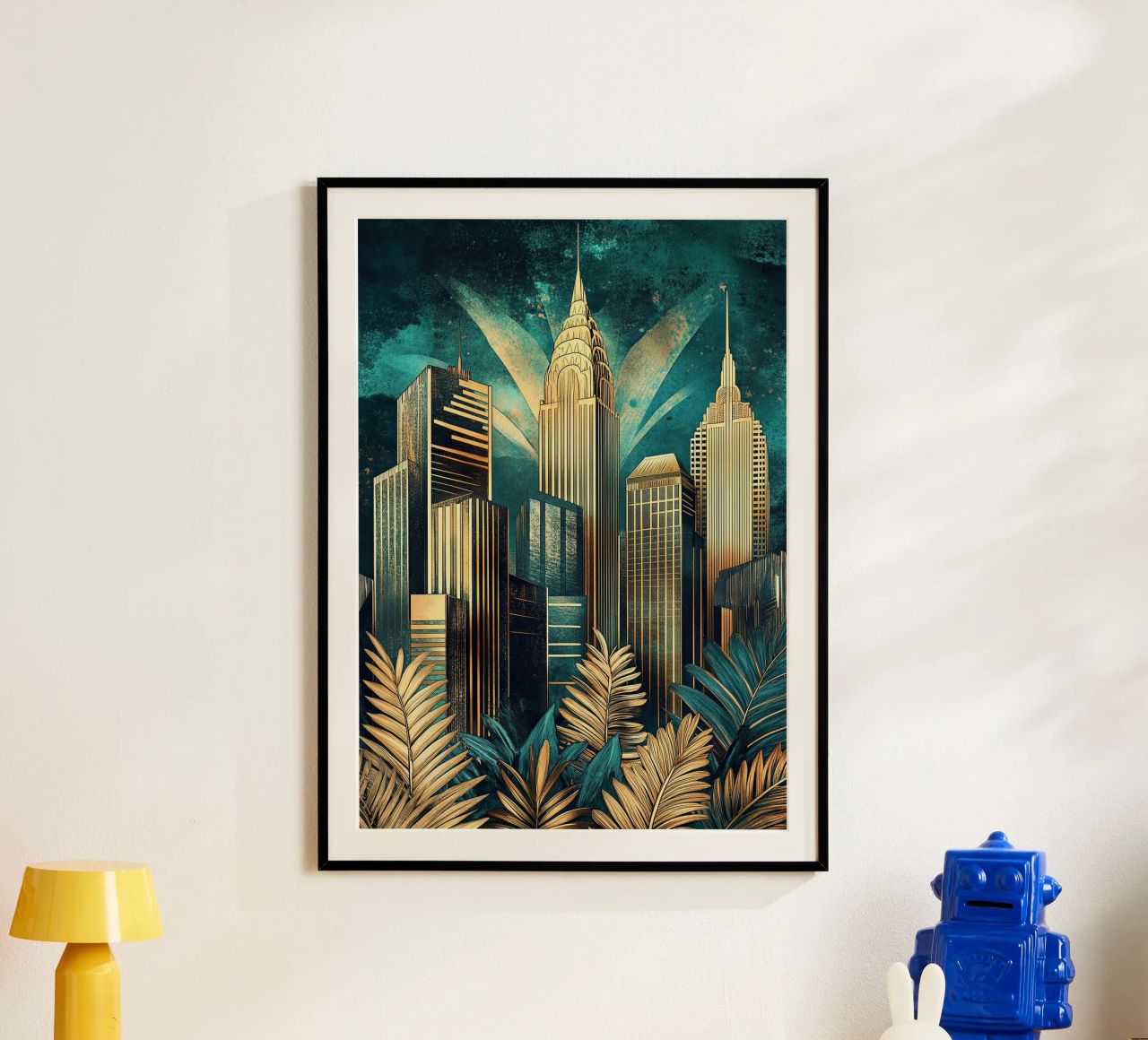 Art Deco poster by Nikis Art Studio