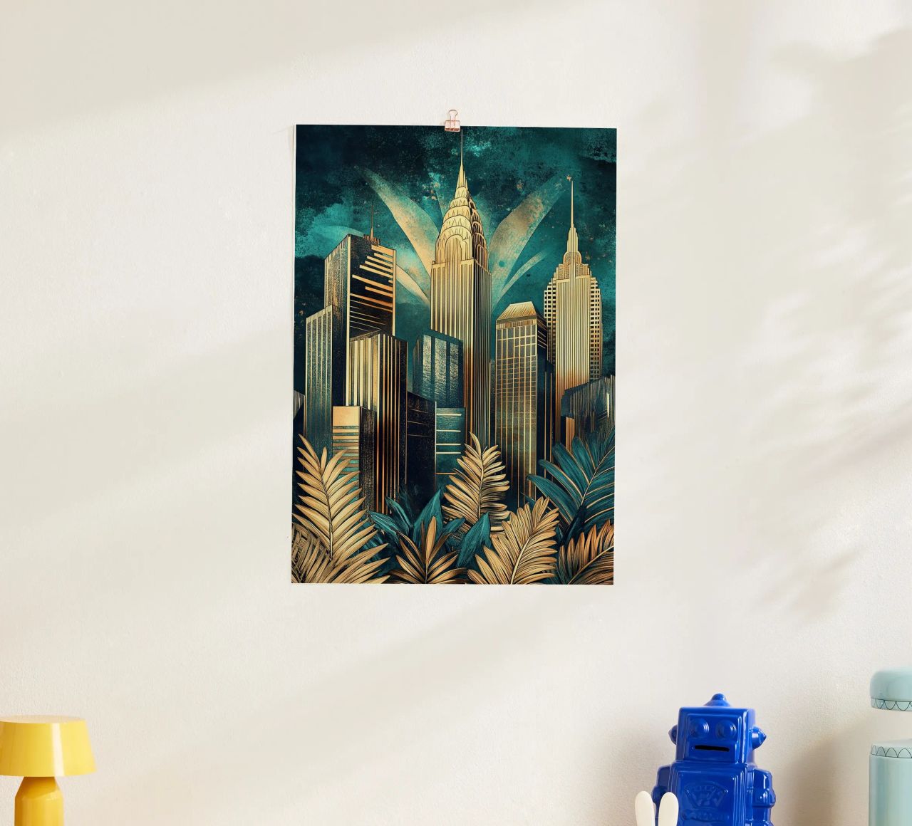Art Deco poster by Nikis Art Studio