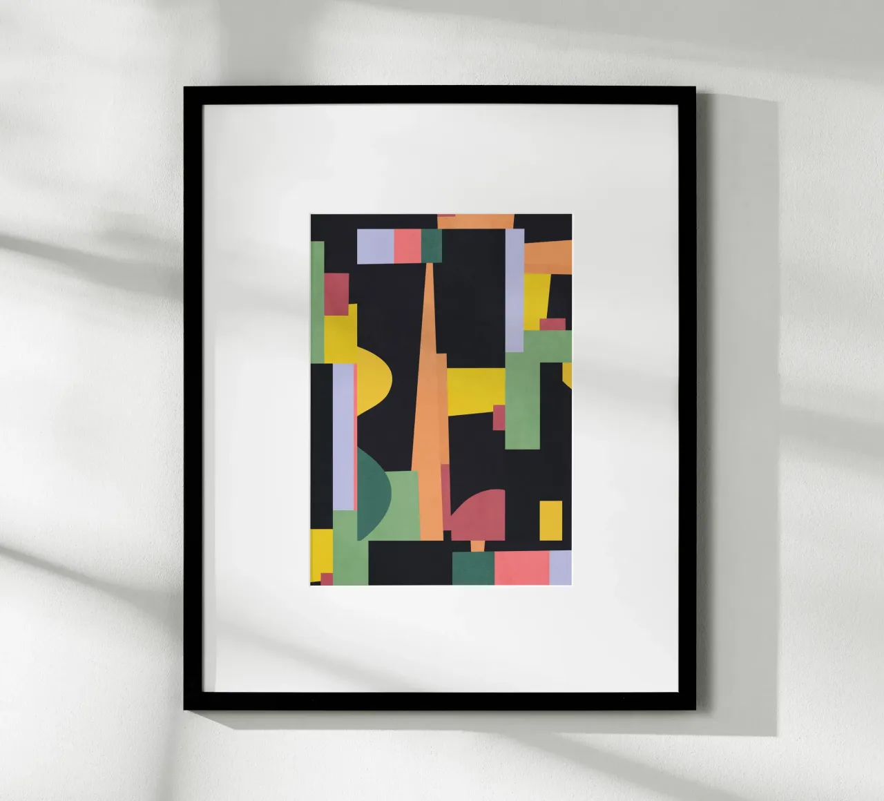 Arte astratta geometrica colorata 19 poster da Gaite