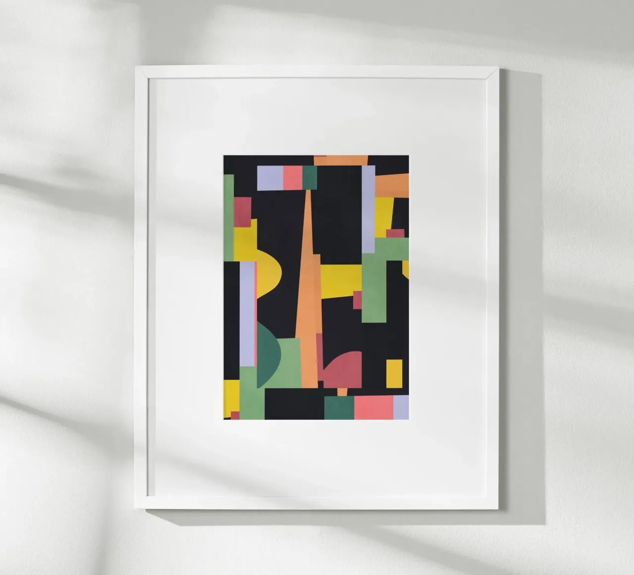 Arte astratta geometrica colorata 19 poster da Gaite