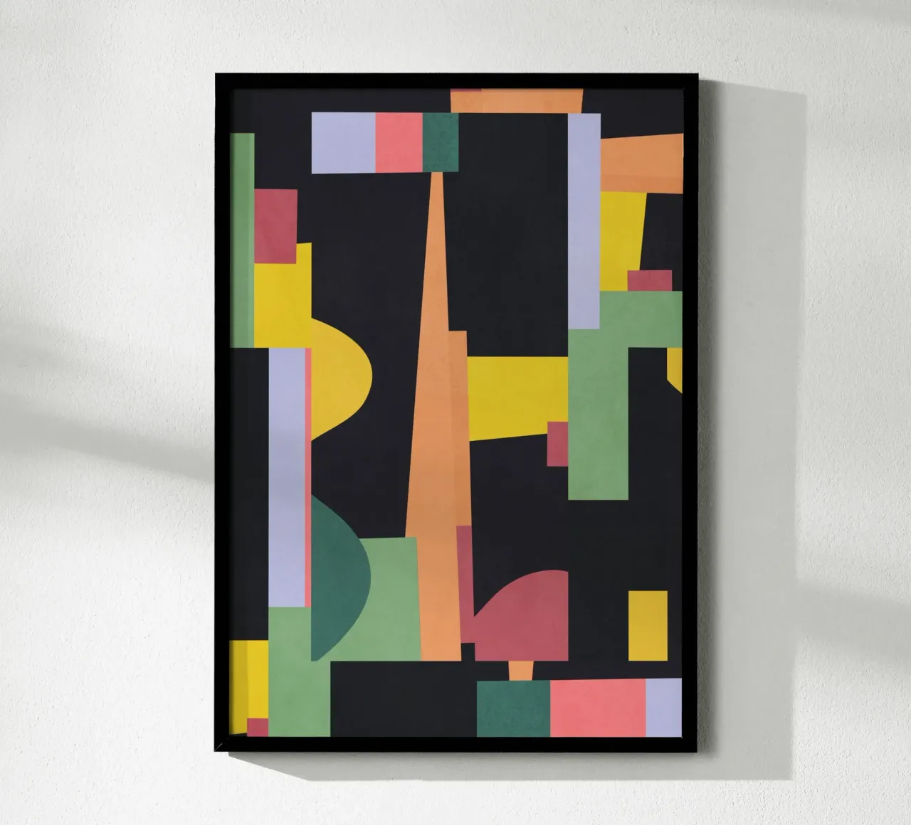Arte astratta geometrica colorata 19 poster da Gaite