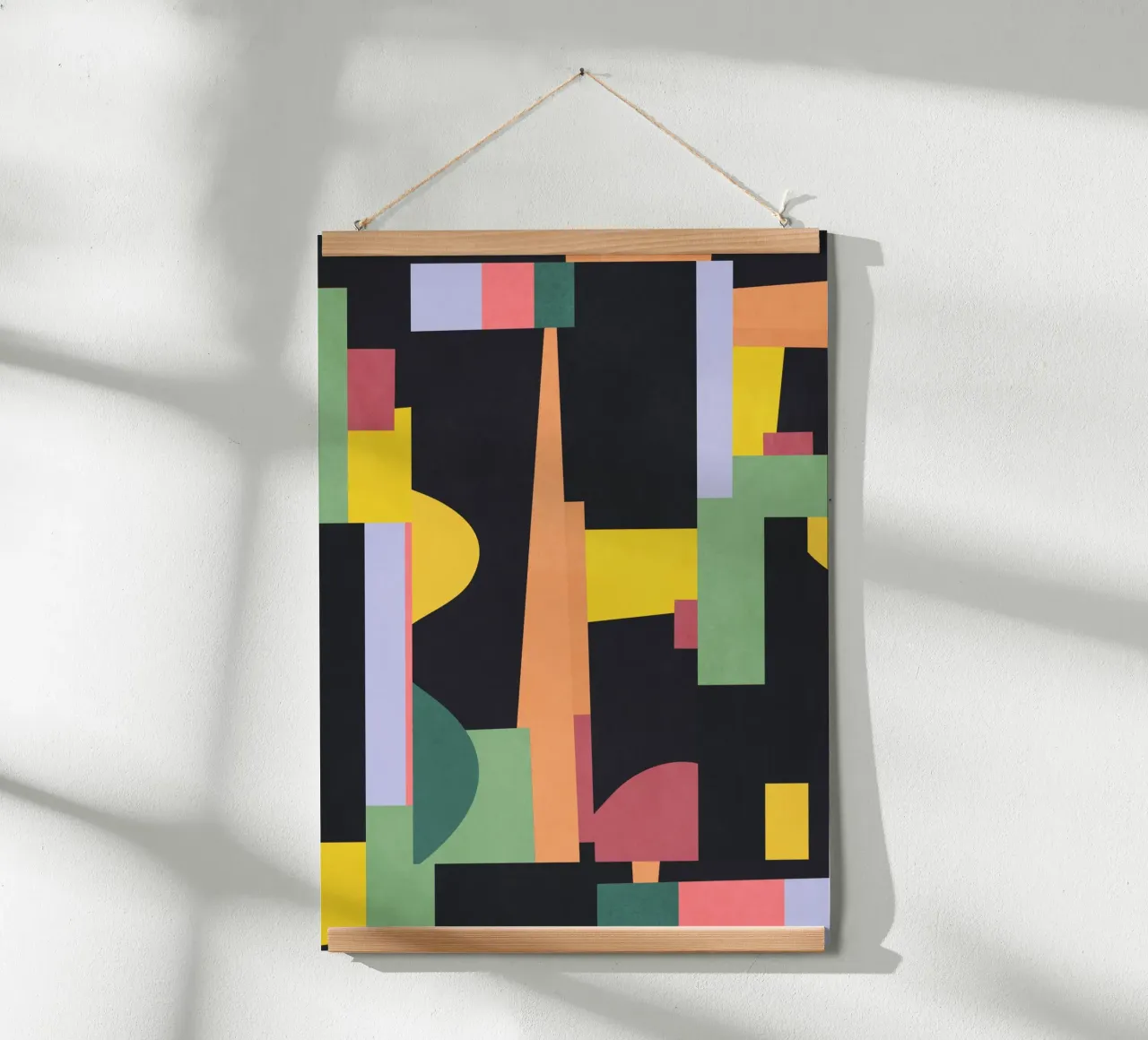 Arte astratta geometrica colorata 19 poster da Gaite