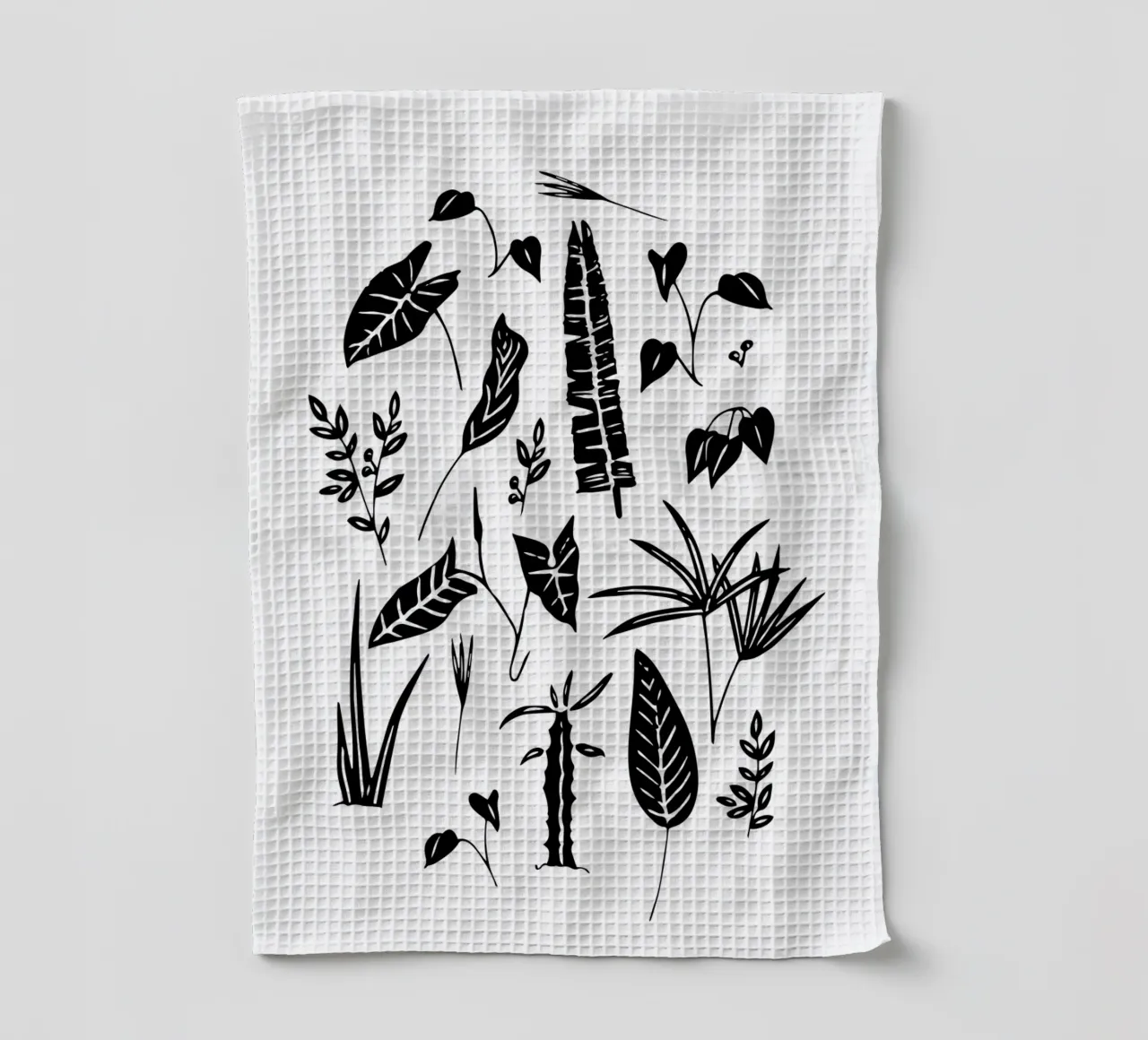 Plants of my Home canovaccio da cucina da anisillustration