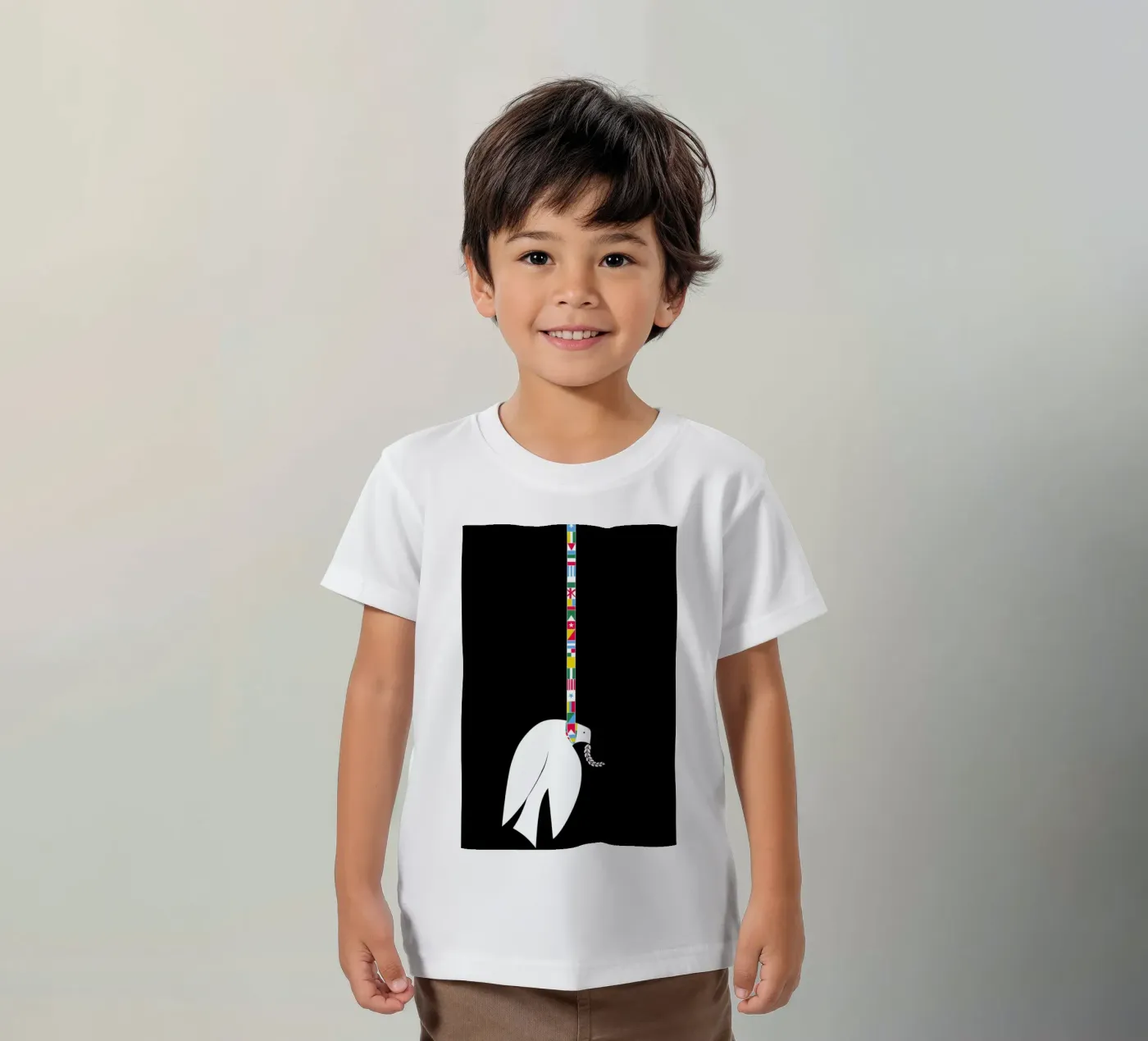 Dove t-shirt bambini da Simboli Design