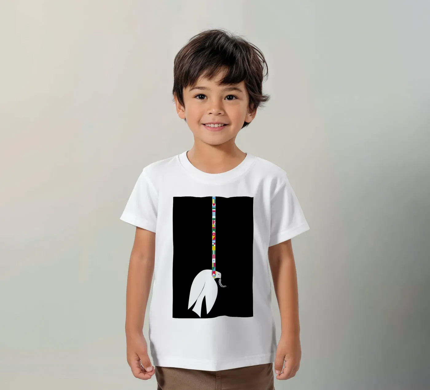 Dove t-shirt bambini da Simboli Design