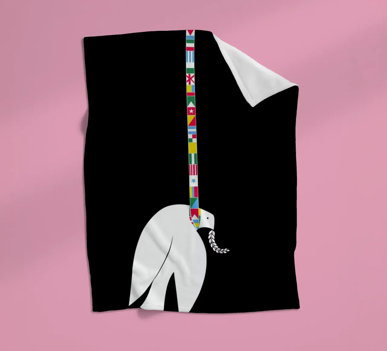 Dove Fleecedecke von Simboli Design