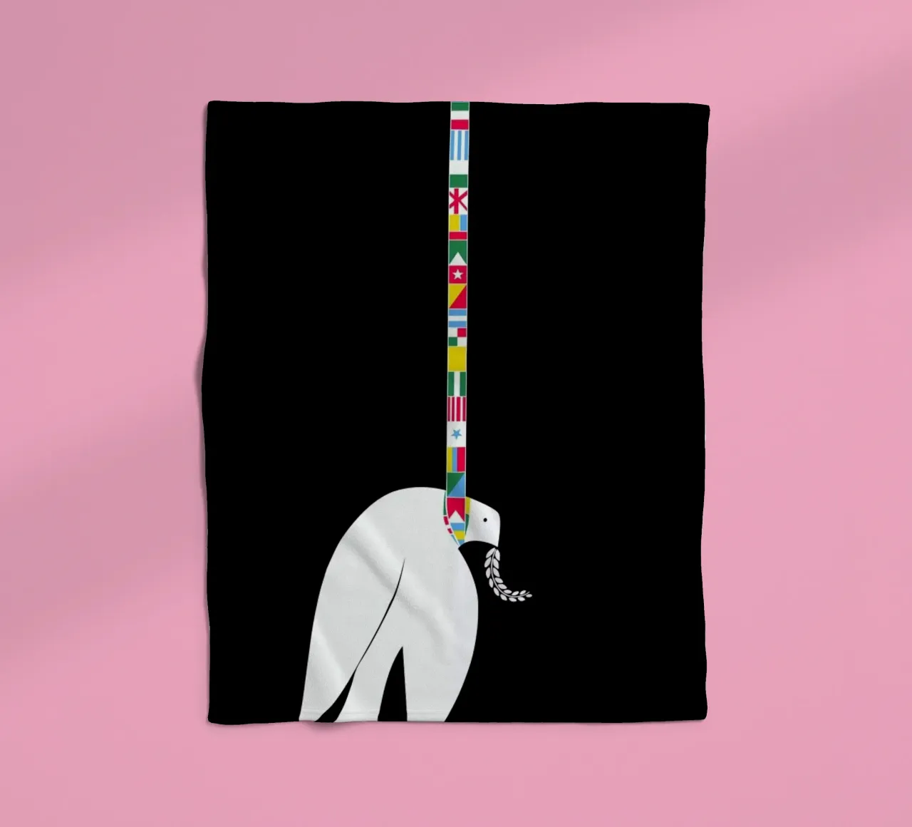 Dove Fleecedecke von Simboli Design