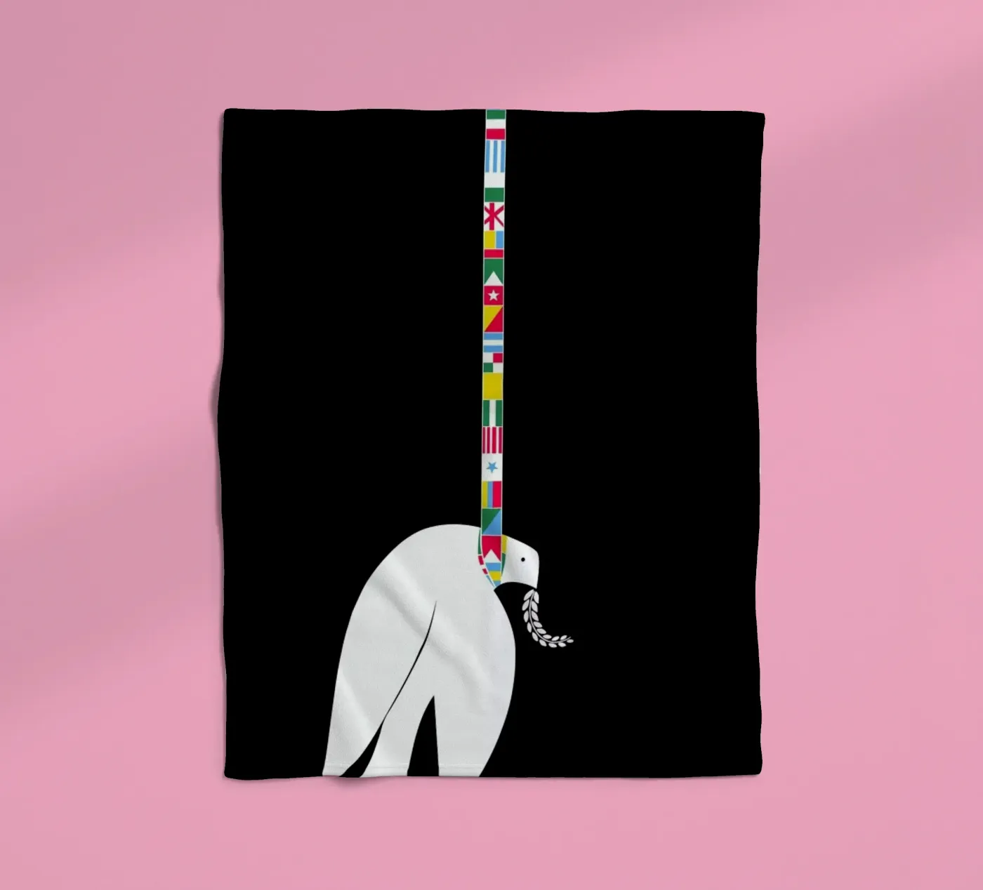 Dove Fleecedecke von Simboli Design