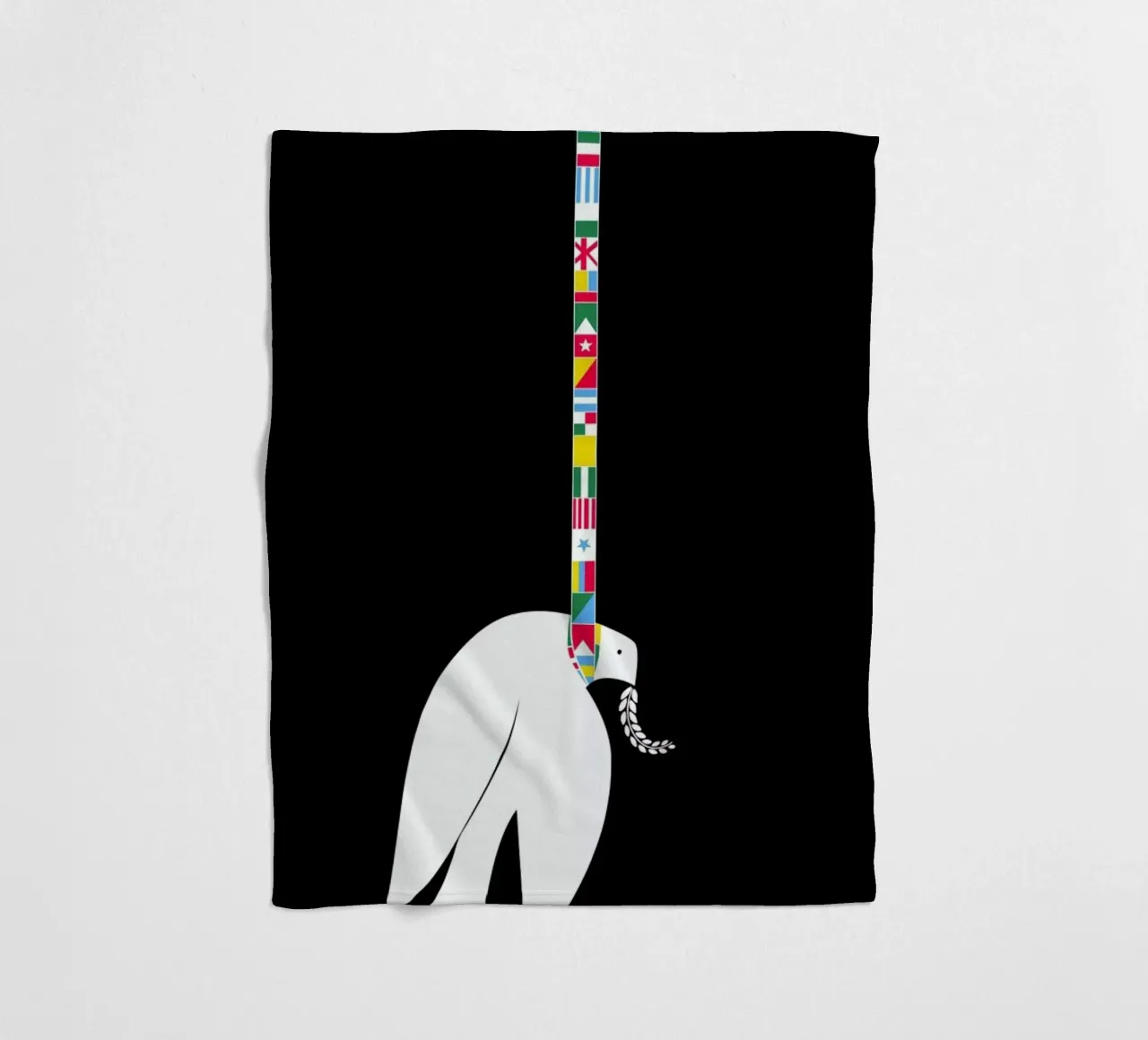 Dove Fleecedecke von Simboli Design