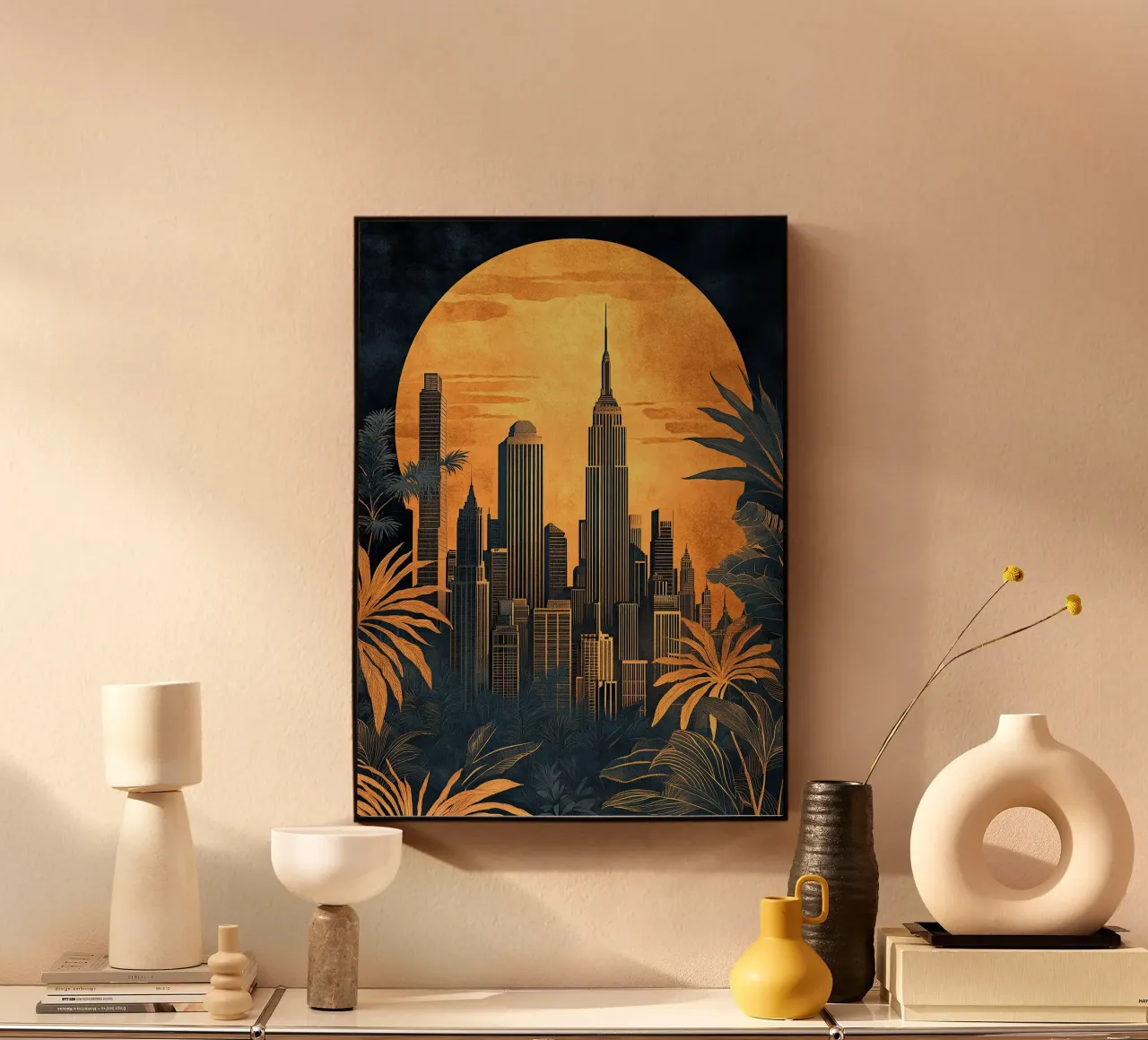 Art Déco plexiglass da Nikis Art Studio