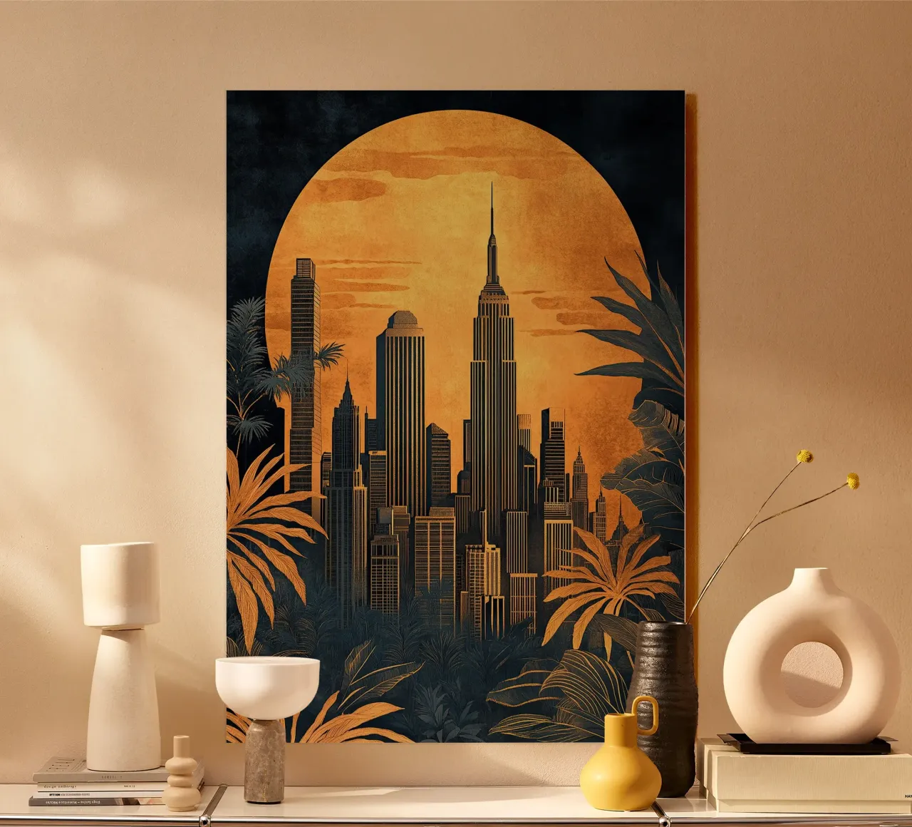 Art Déco plexiglass da Nikis Art Studio