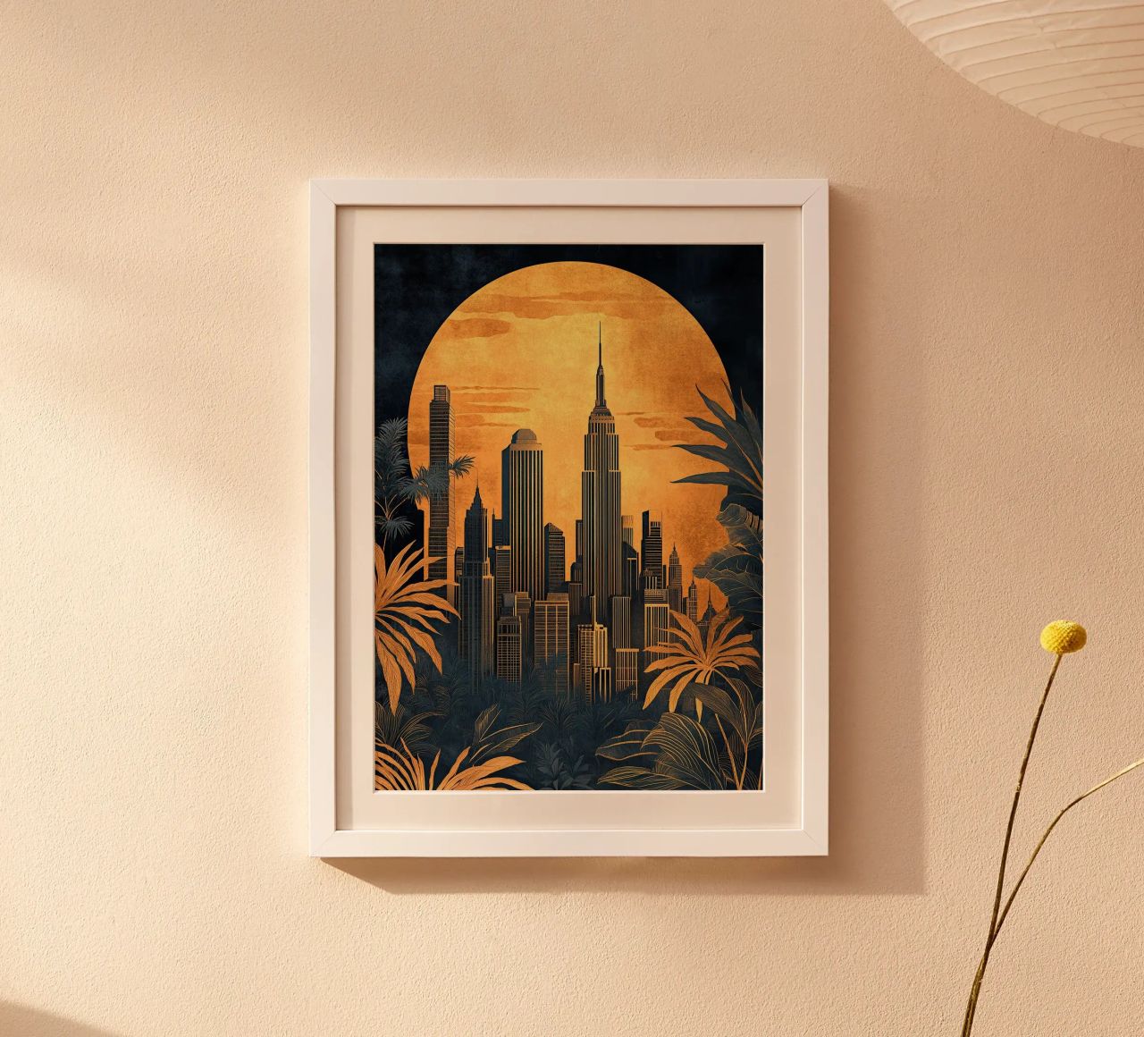 Art Deco poster by Nikis Art Studio