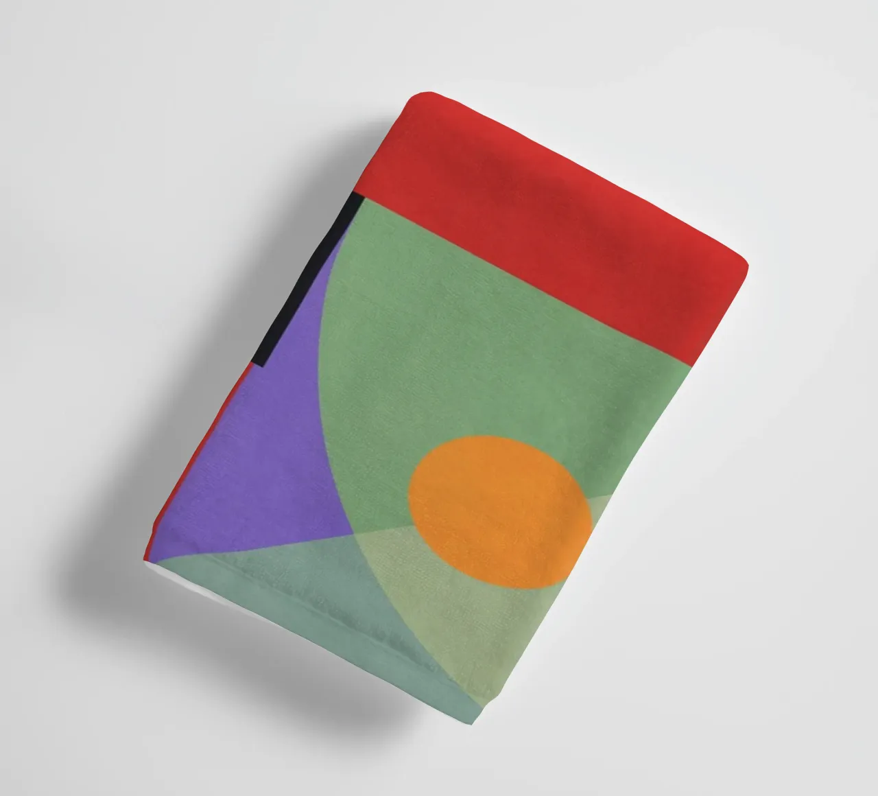 Arte astratta geometrica colorata 7 asciugamano da bagno da Gaite