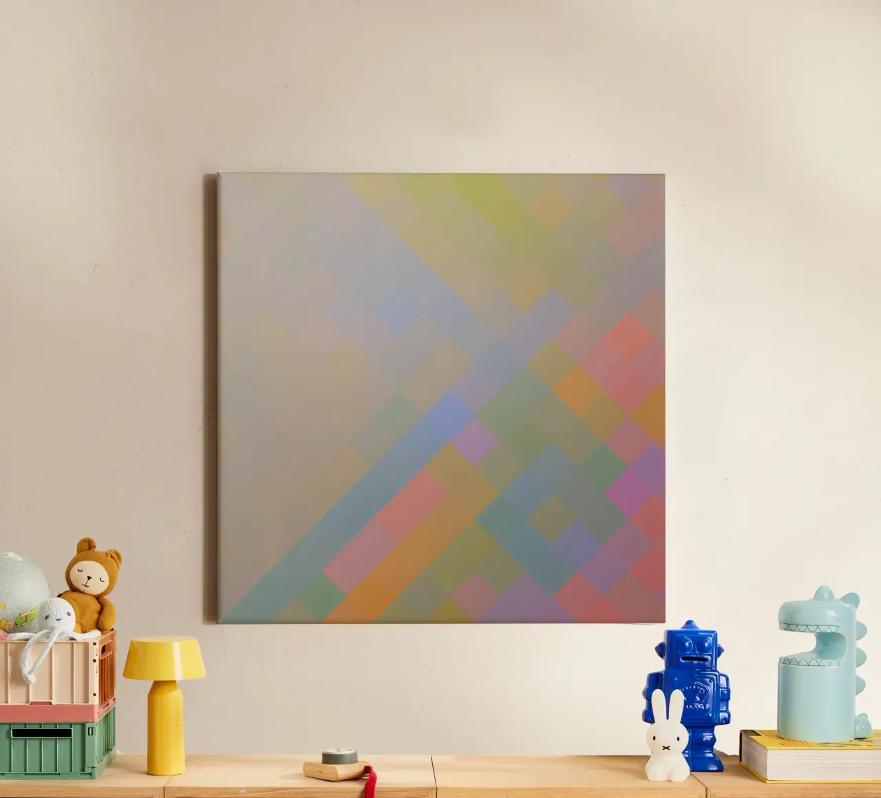 The Nordic Way 25 canvas met Baklijst van Metron