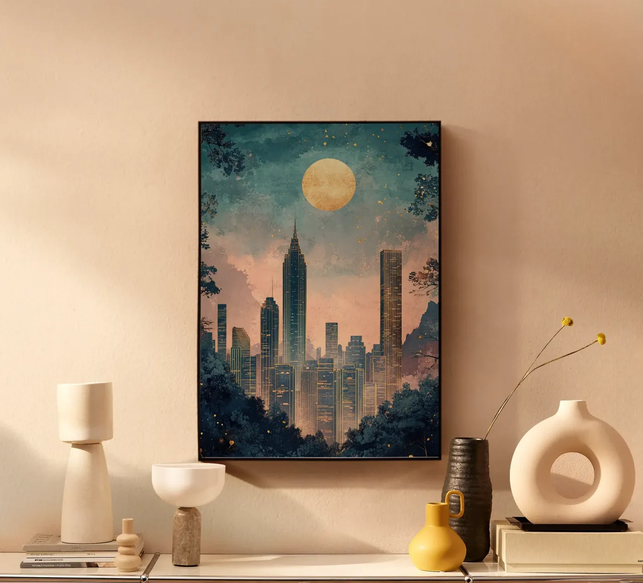 Skyline "Orizzonti opulenti plexiglass da Nikis Art Studio