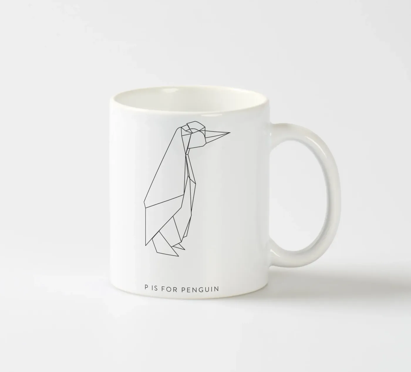 P ceramic mug by Julia Marquardt-Lott