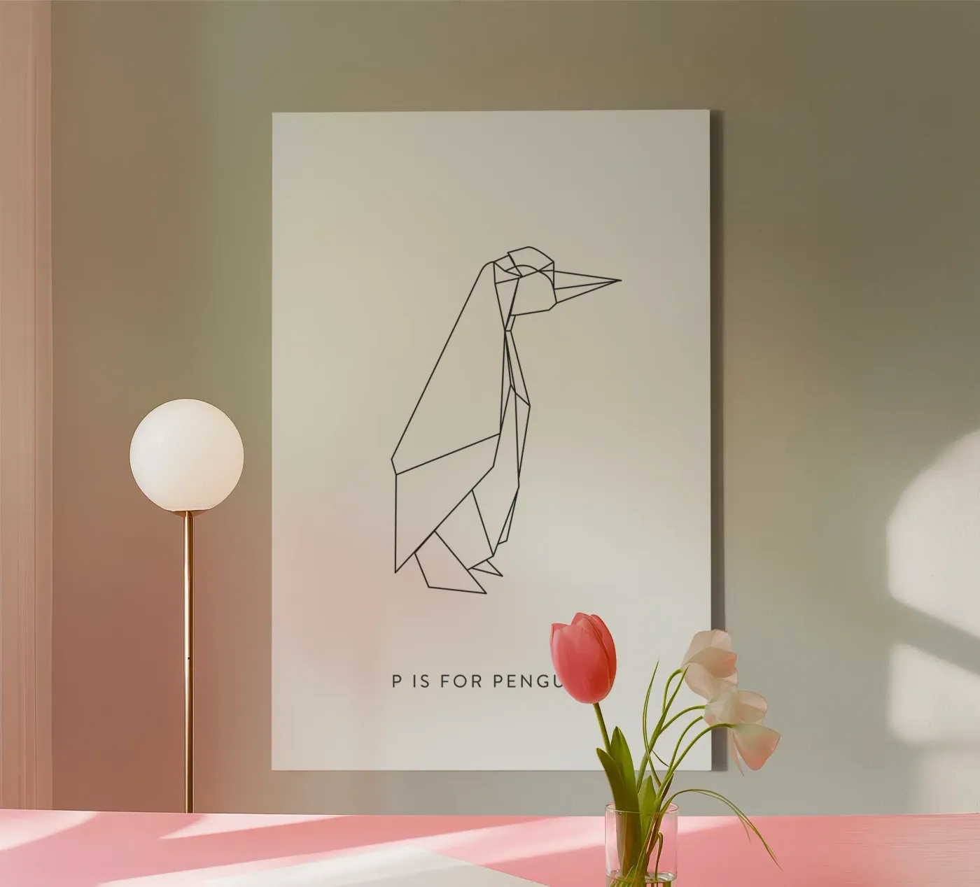 P canvas by Julia Marquardt-Lott