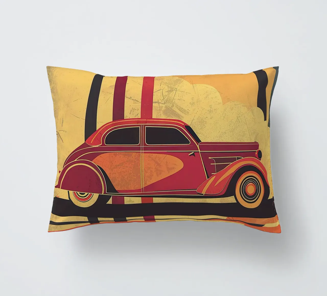 Art Deco Oldtimer cuscino da Nikis Art Studio