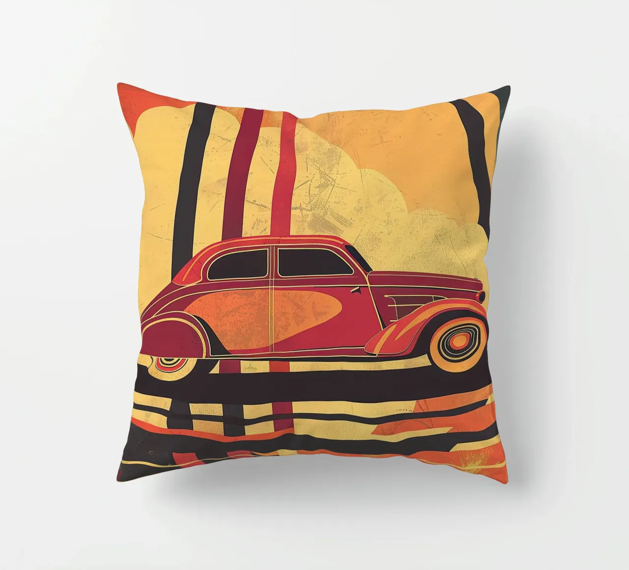 Art Deco Oldtimer cuscino da Nikis Art Studio