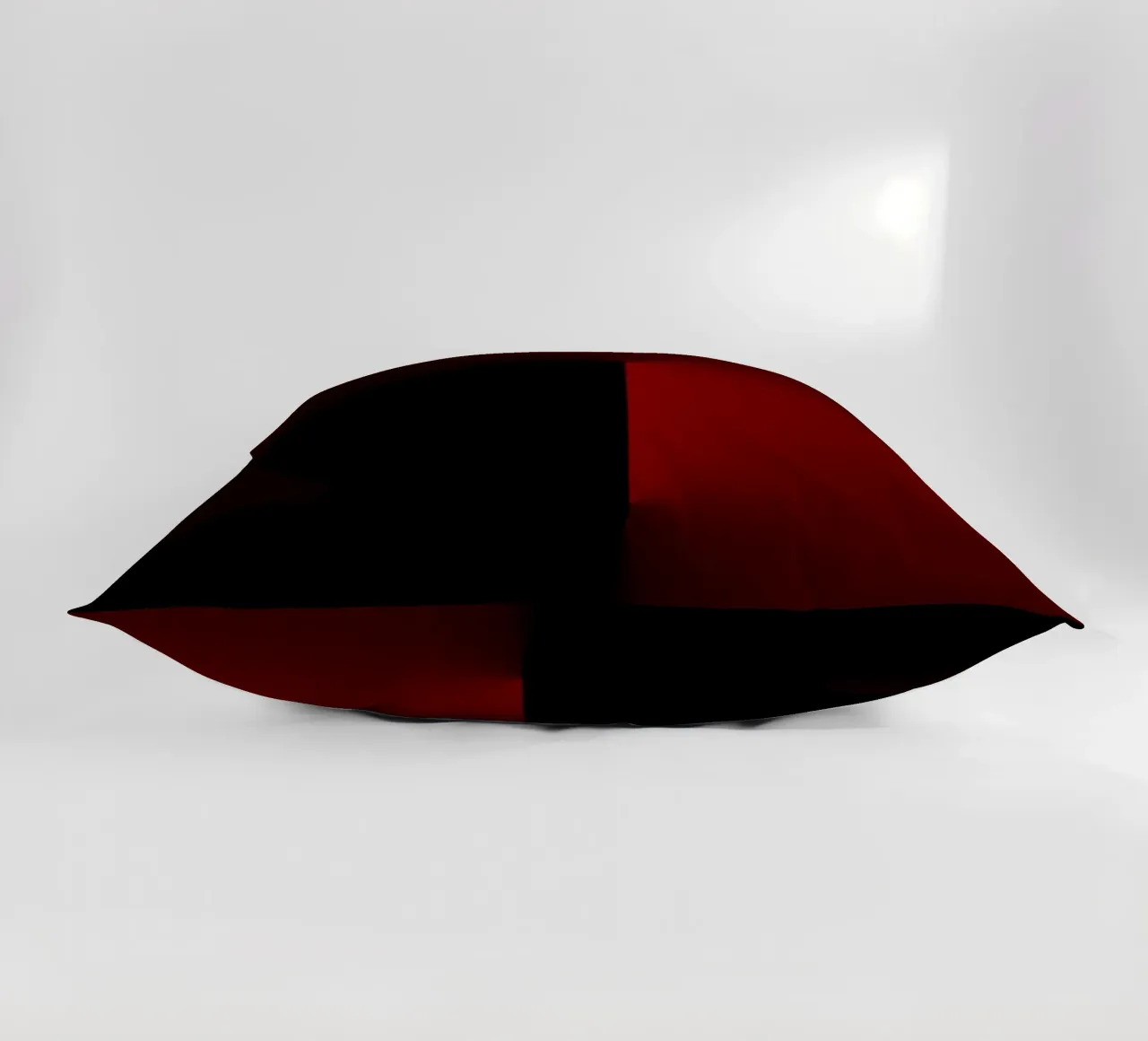 Red light and red shadow cuscino da Metron