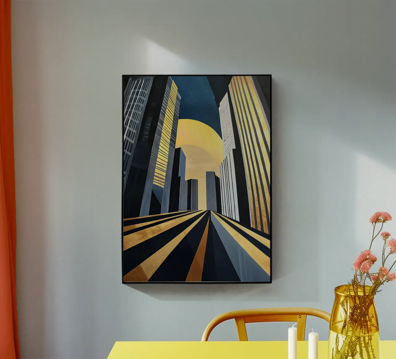 Art Déco plexiglass da Nikis Art Studio