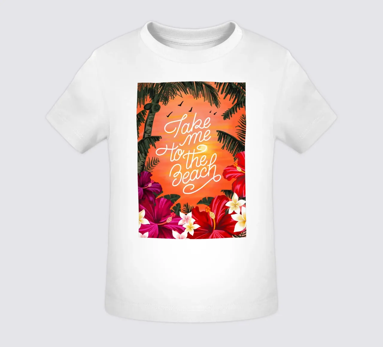 Take me to the Beach maglietta neonato da anisillustration