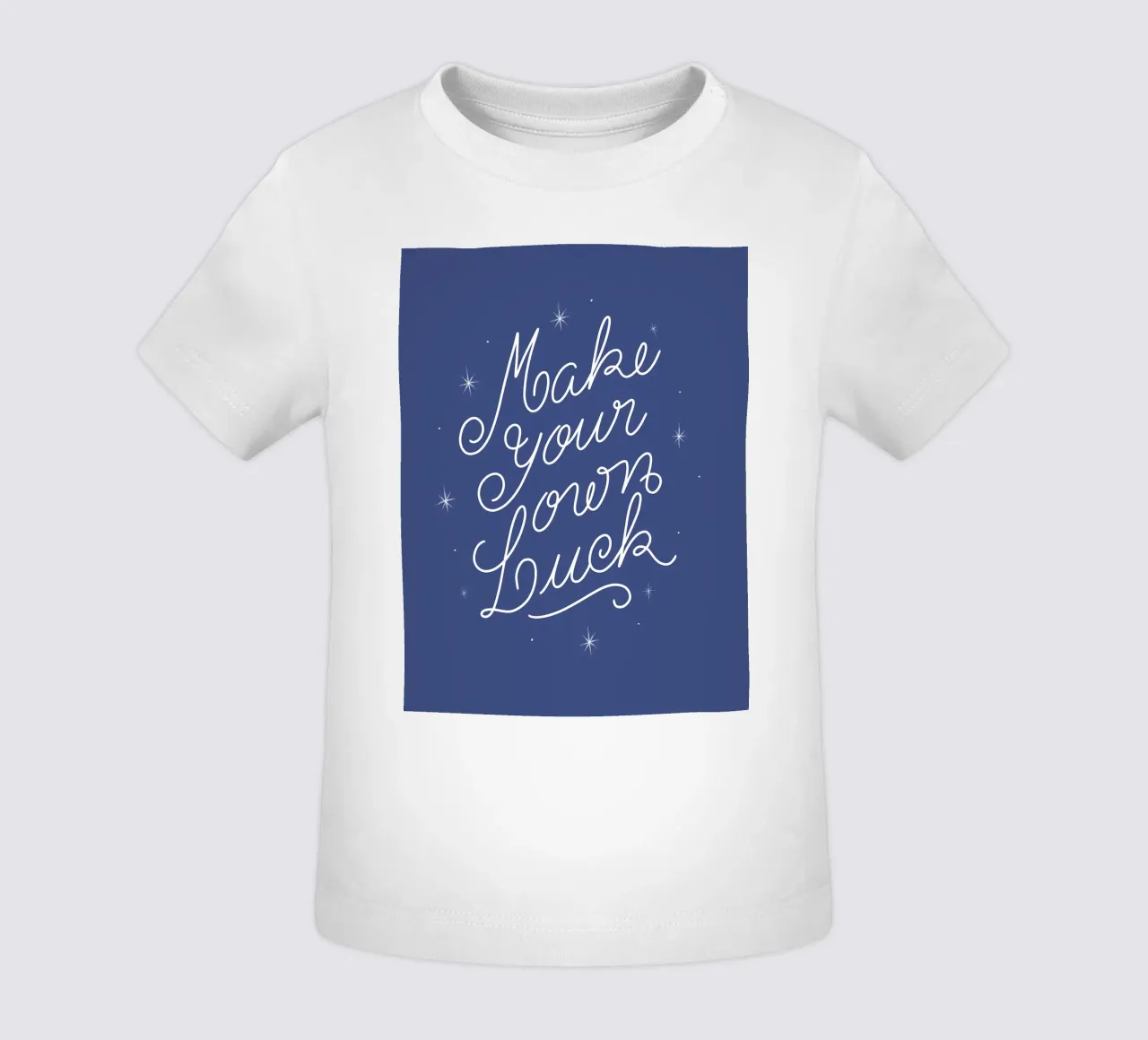 Make Your Own Luck maglietta neonato da anisillustration