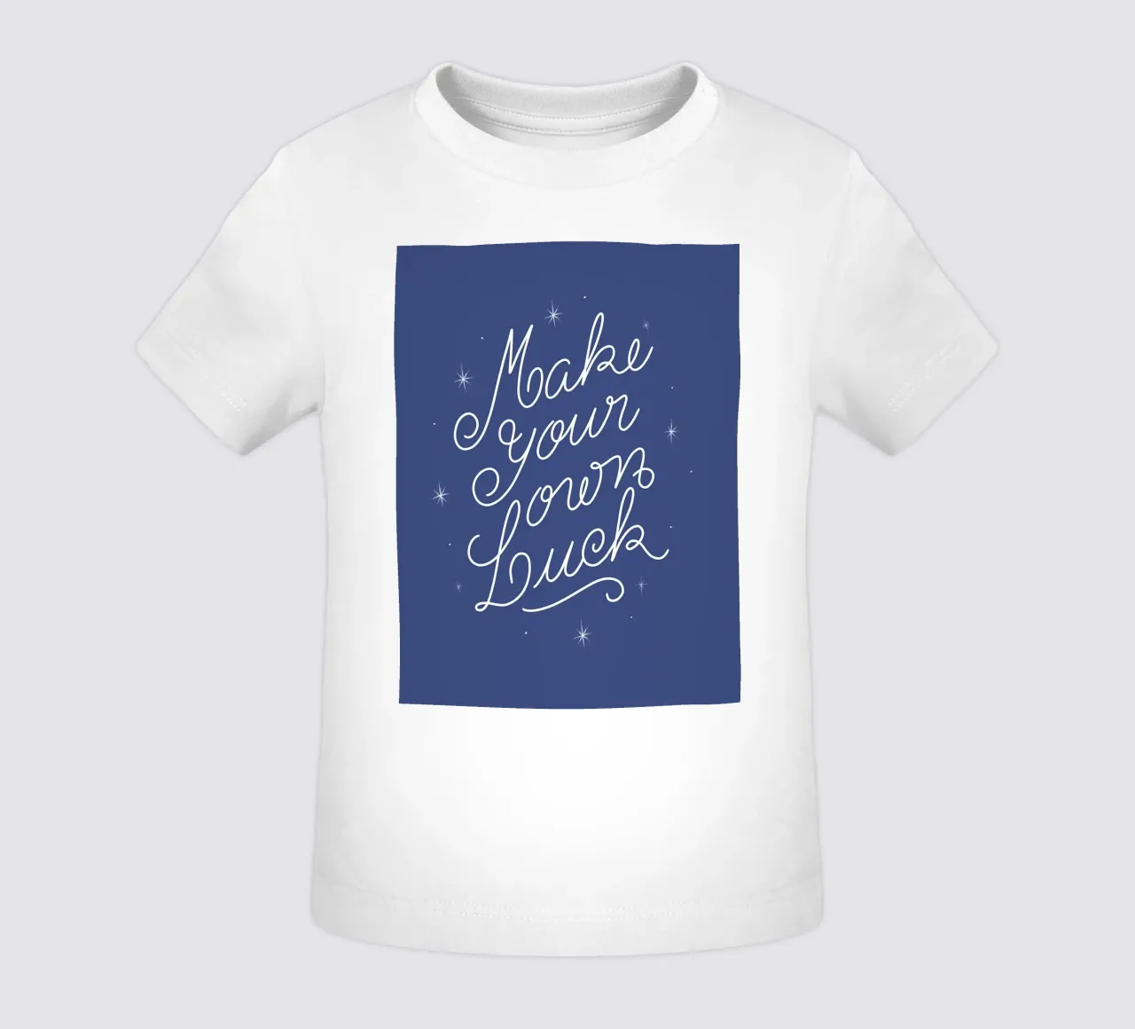 Make Your Own Luck maglietta neonato da anisillustration
