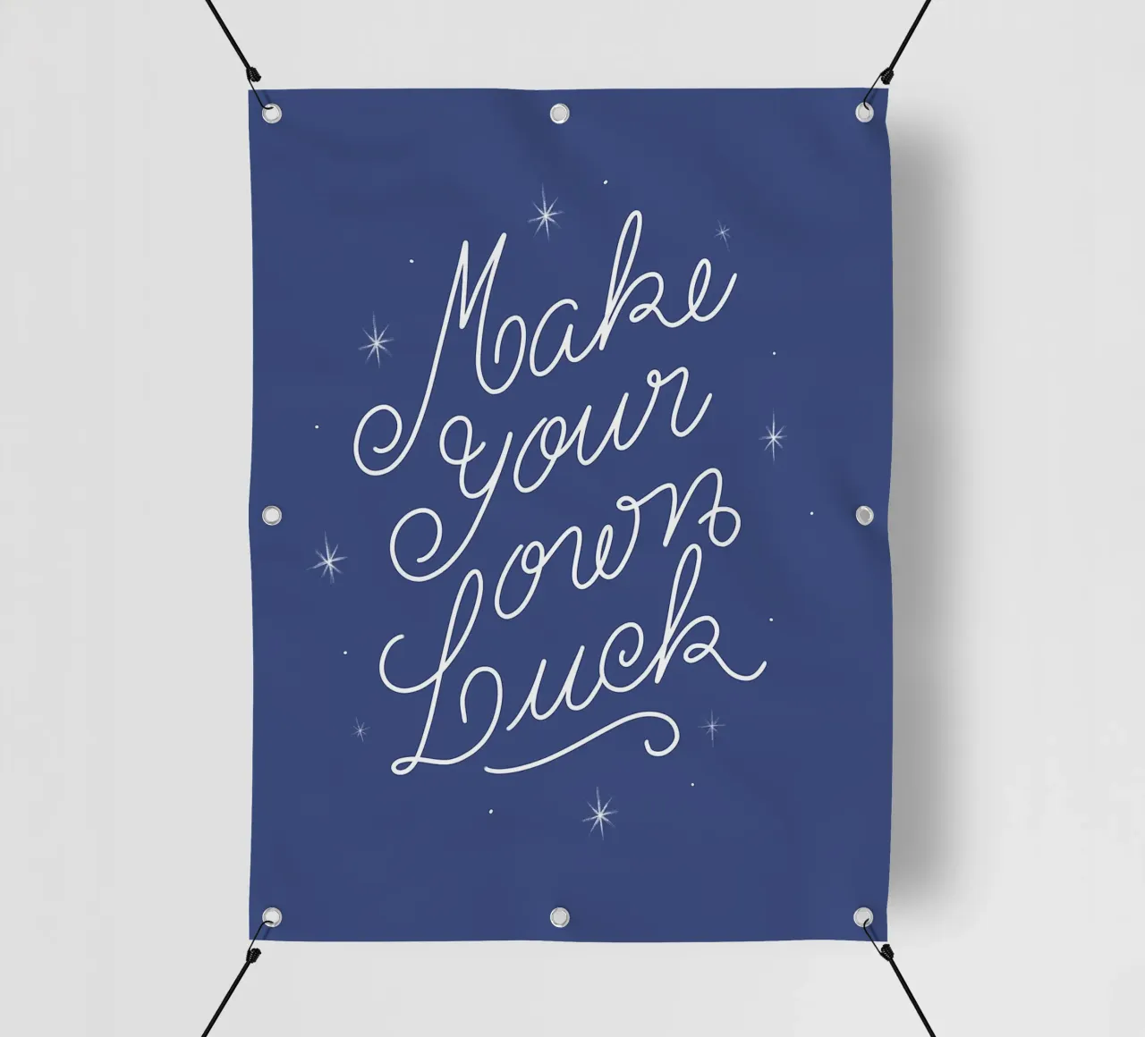 Make Your Own Luck telo in pvc da anisillustration