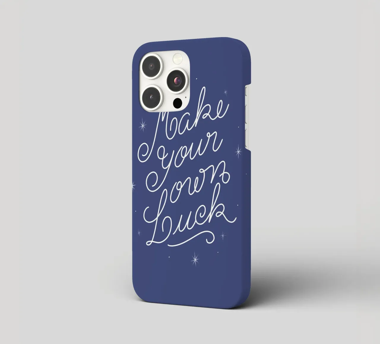 Make Your Own Luck cover iphone da anisillustration