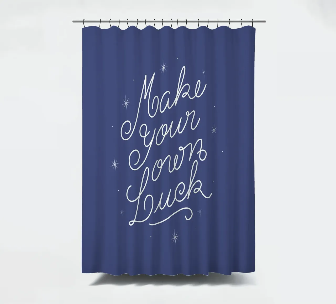 Make Your Own Luck tenda da doccia da anisillustration