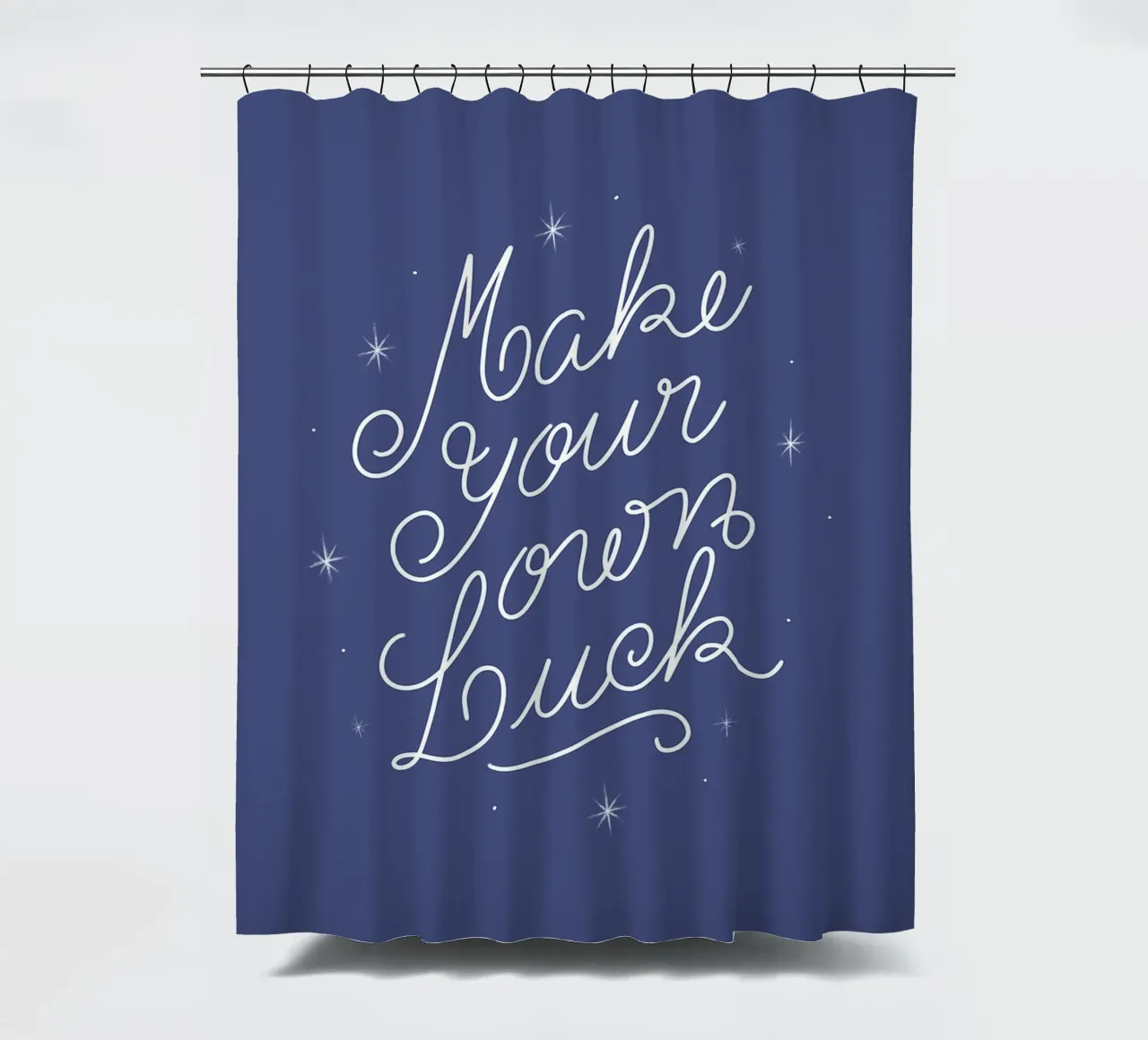 Make Your Own Luck tenda da doccia da anisillustration