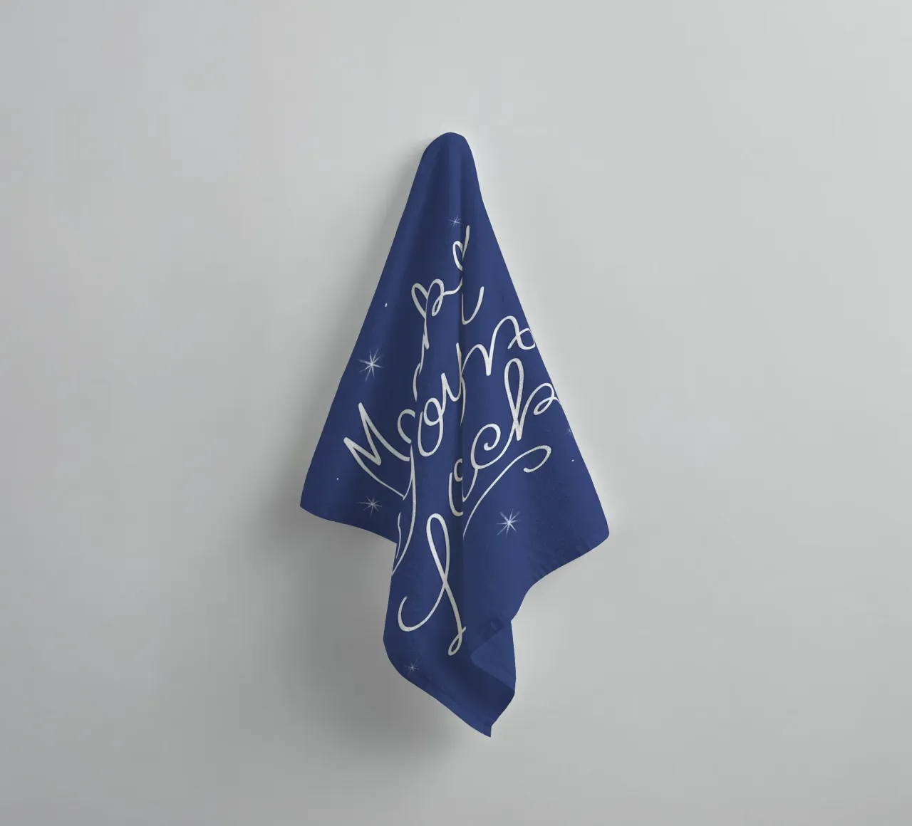 Make Your Own Luck asciugamano da bagno da anisillustration