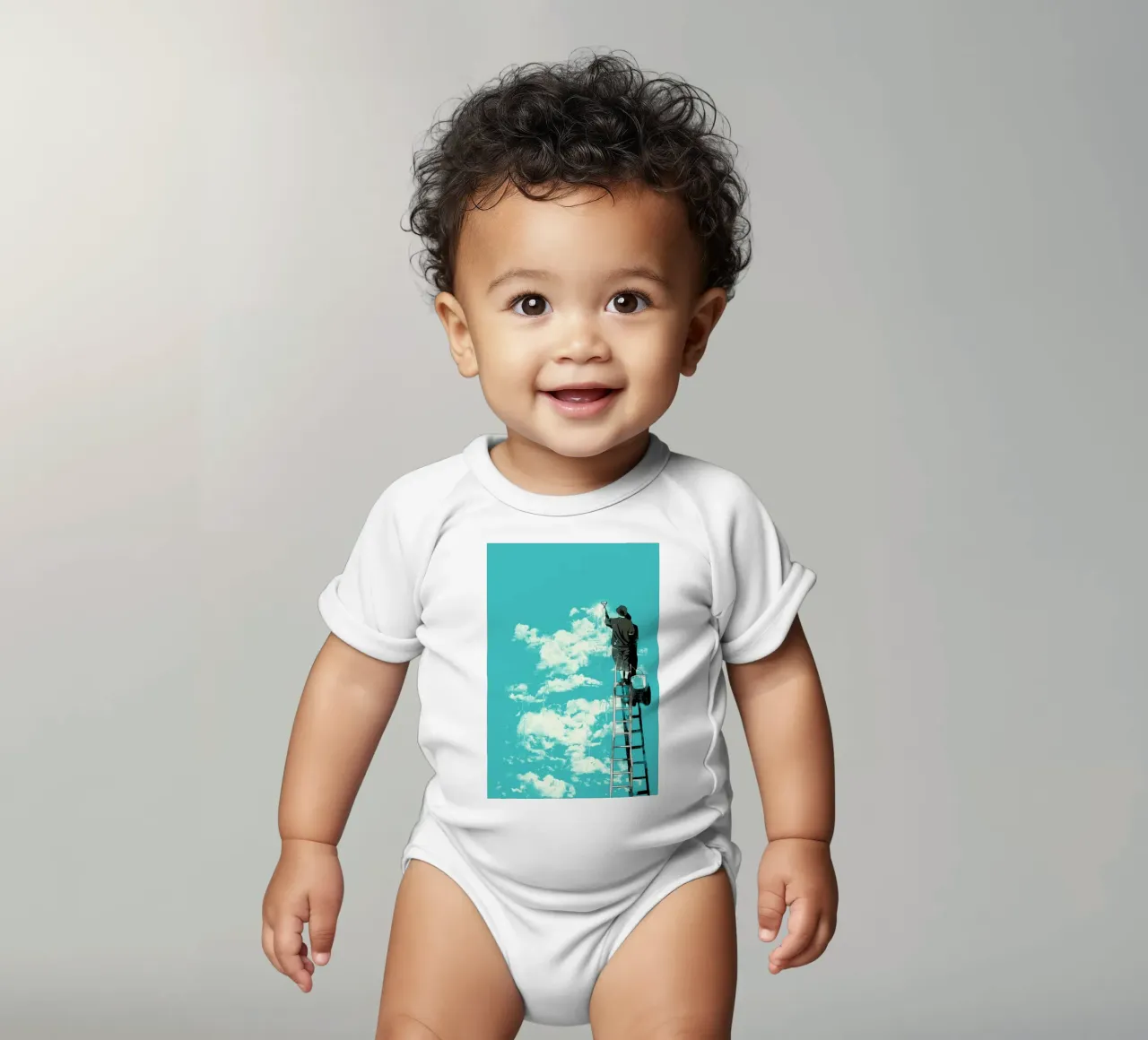 The Optimist body neonato maniche corte da Matheus Lopes Castro