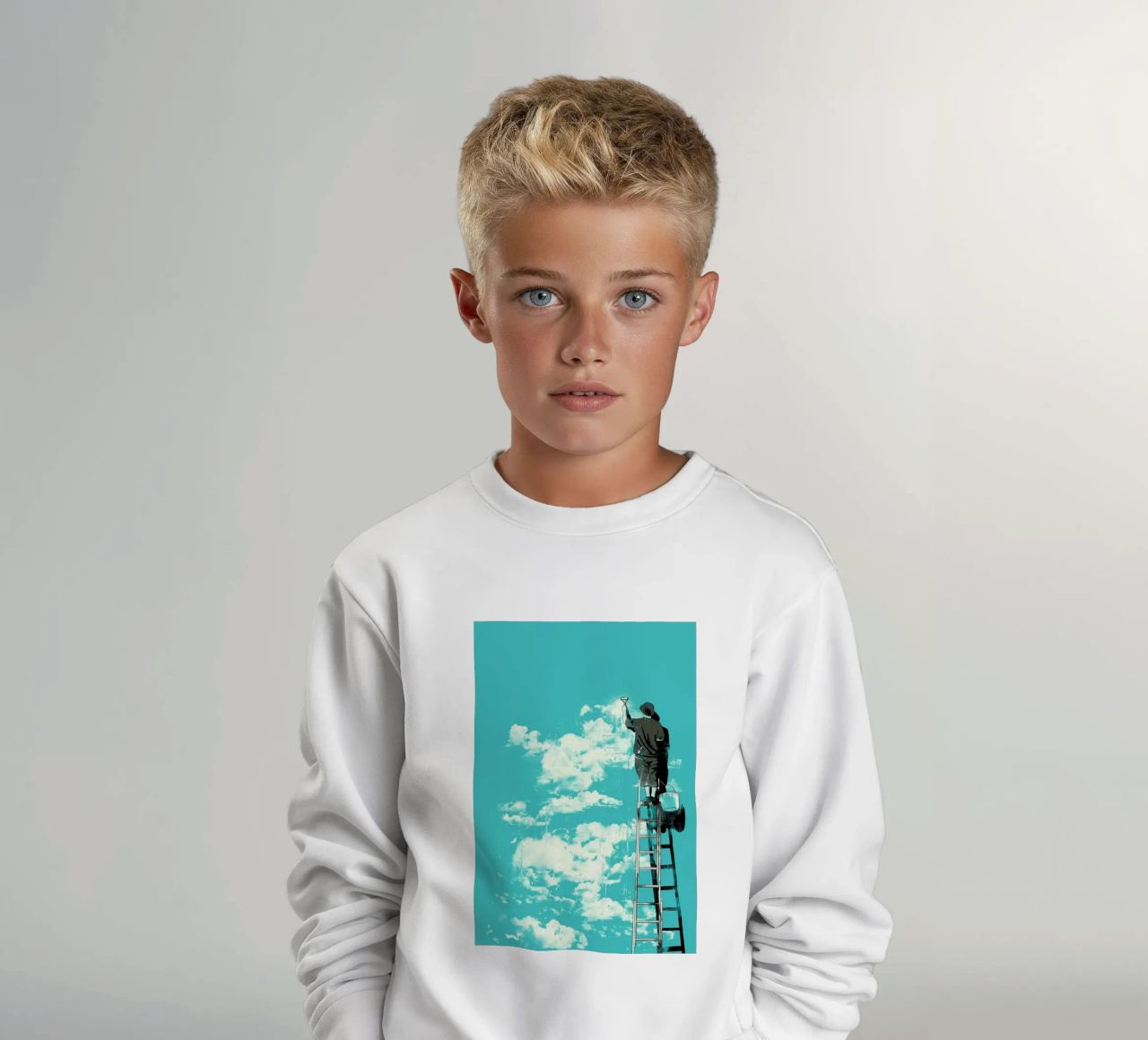 The Optimist sudadera para niño de Matheus Lopes Castro
