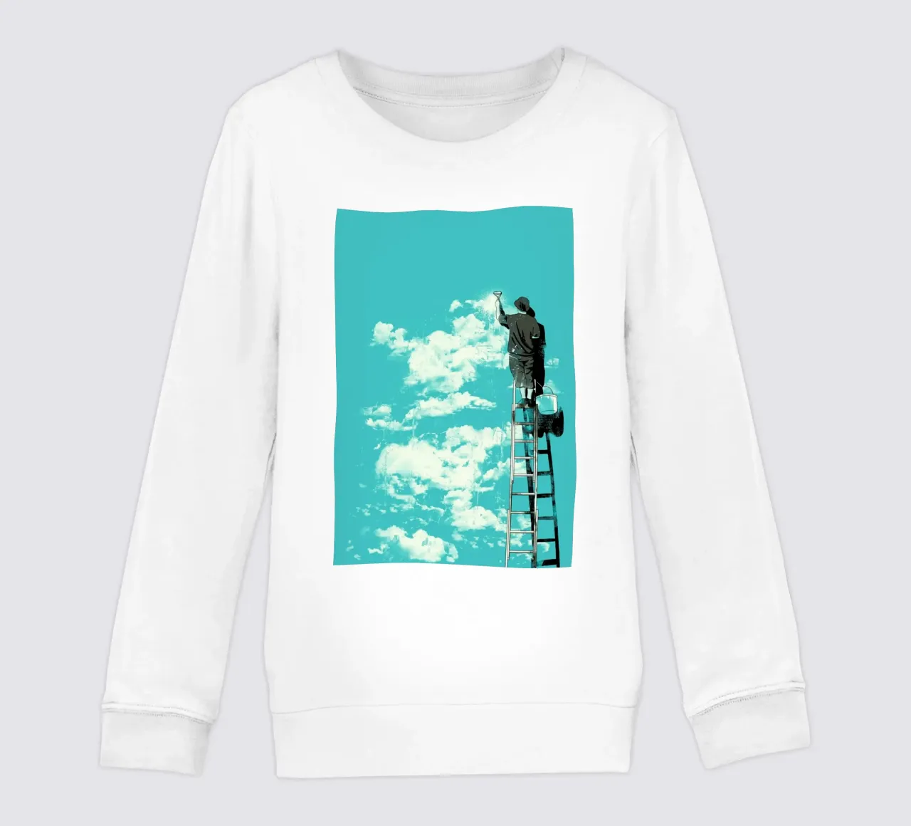 The Optimist kids sweatshirt by Matheus Lopes Castro