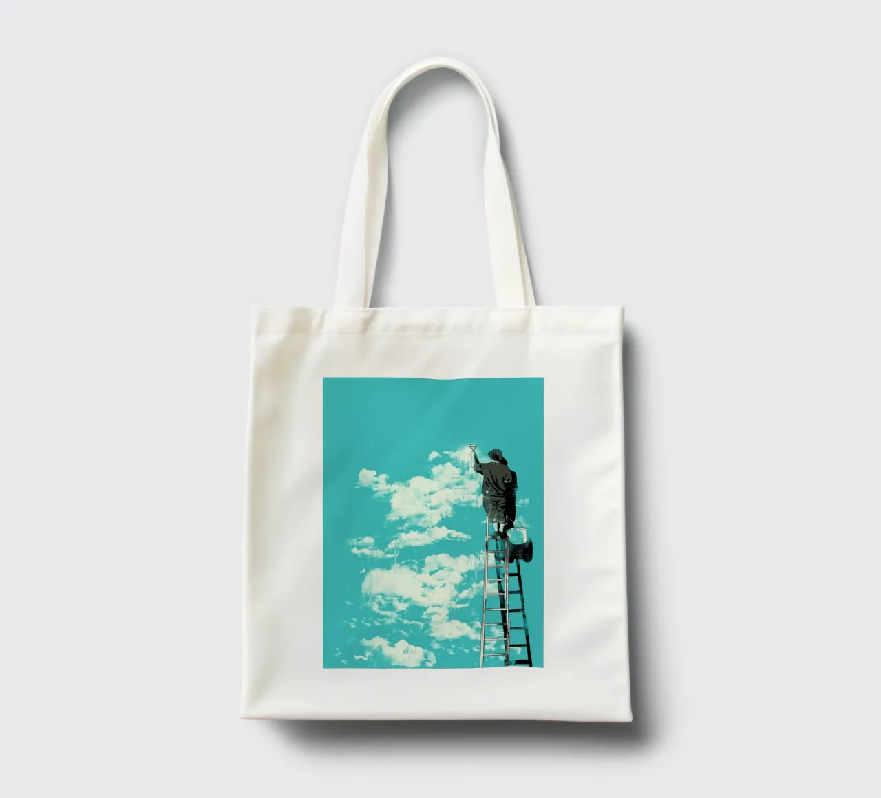 The Optimist borsa in juta da Matheus Lopes Castro